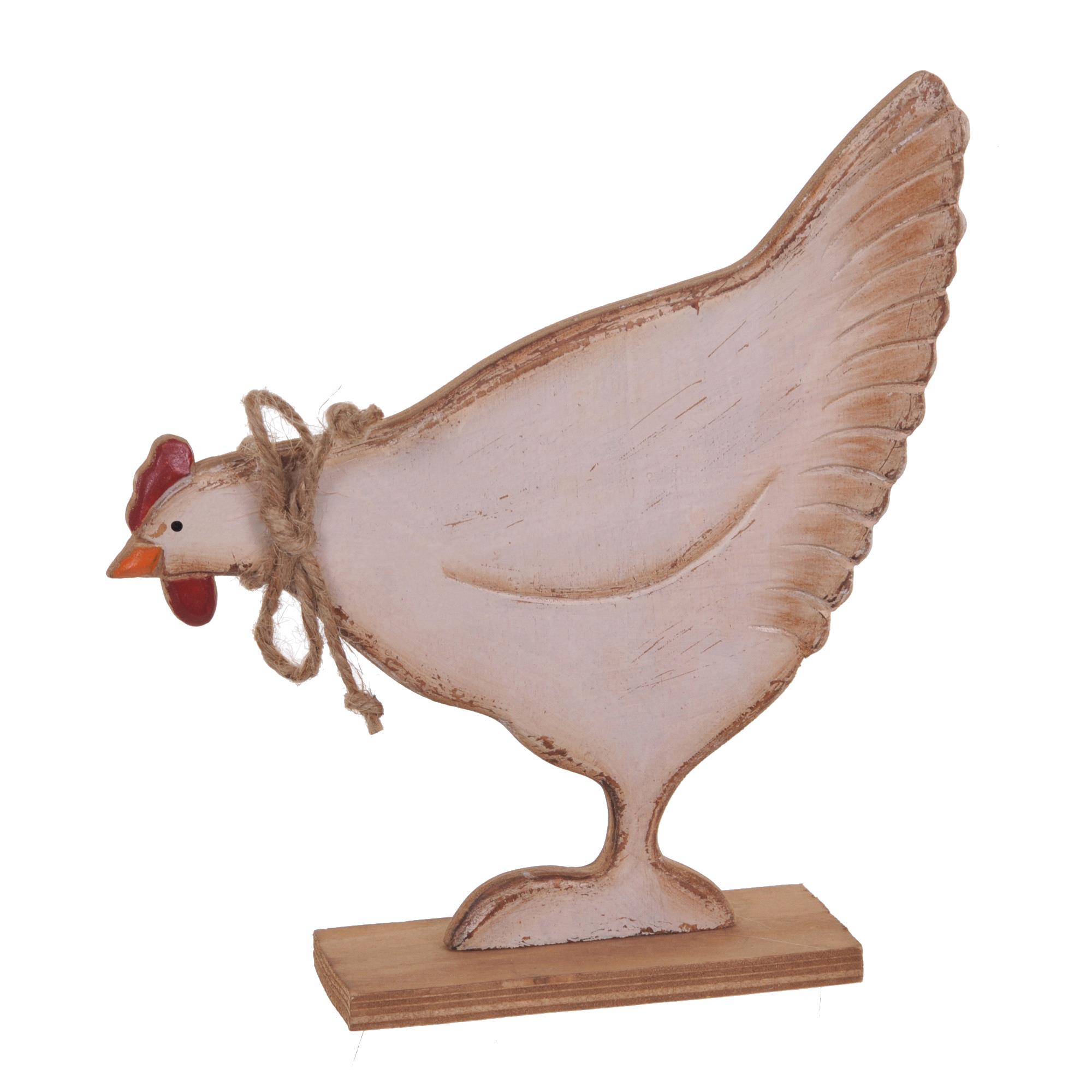 CHRISTMAS ITEMS,HANGING BALLS AND DECORATIONS IN METAL,GALLINA LEGNO 20,5 CM