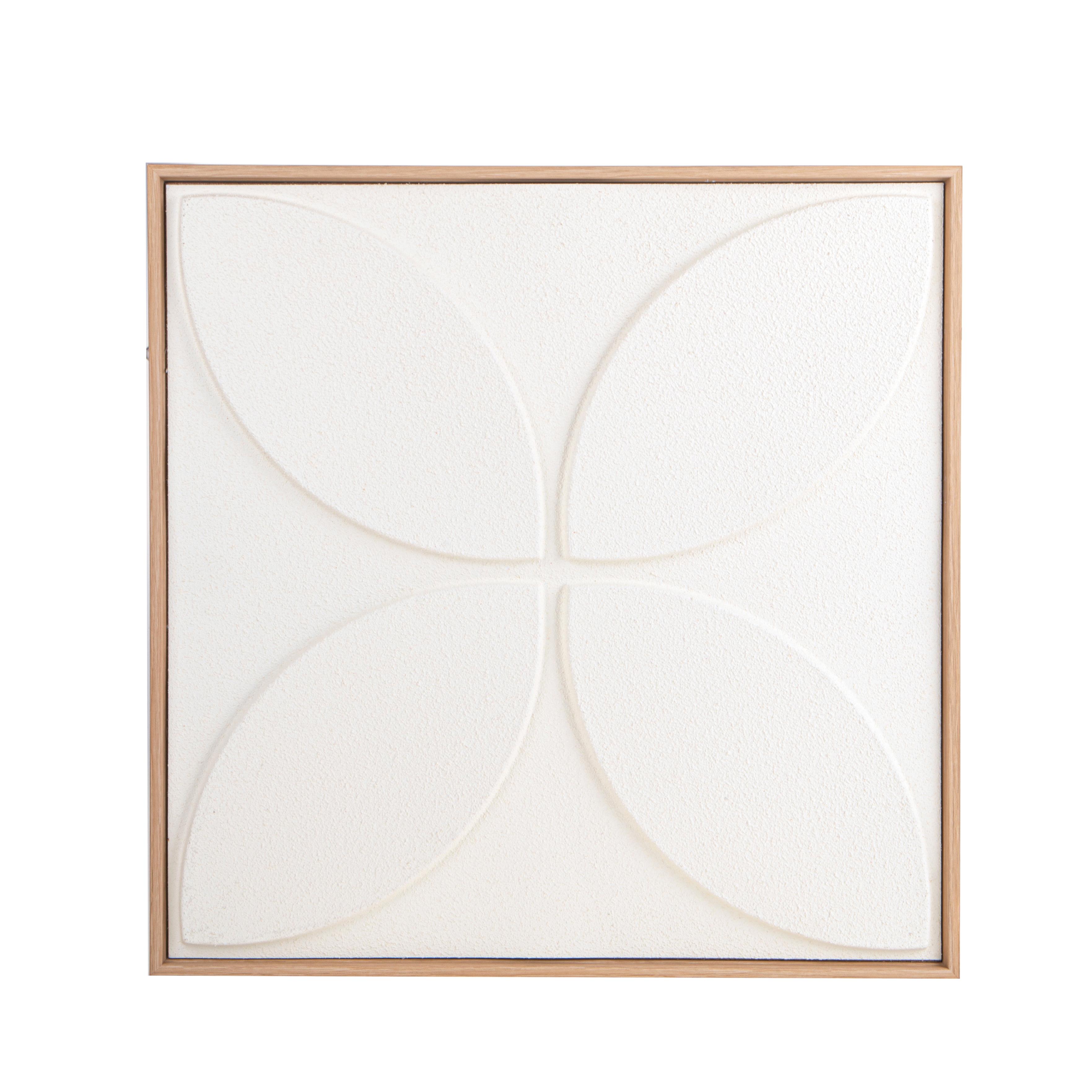 QUADRO 52X52 CM FIORE RILIEVO