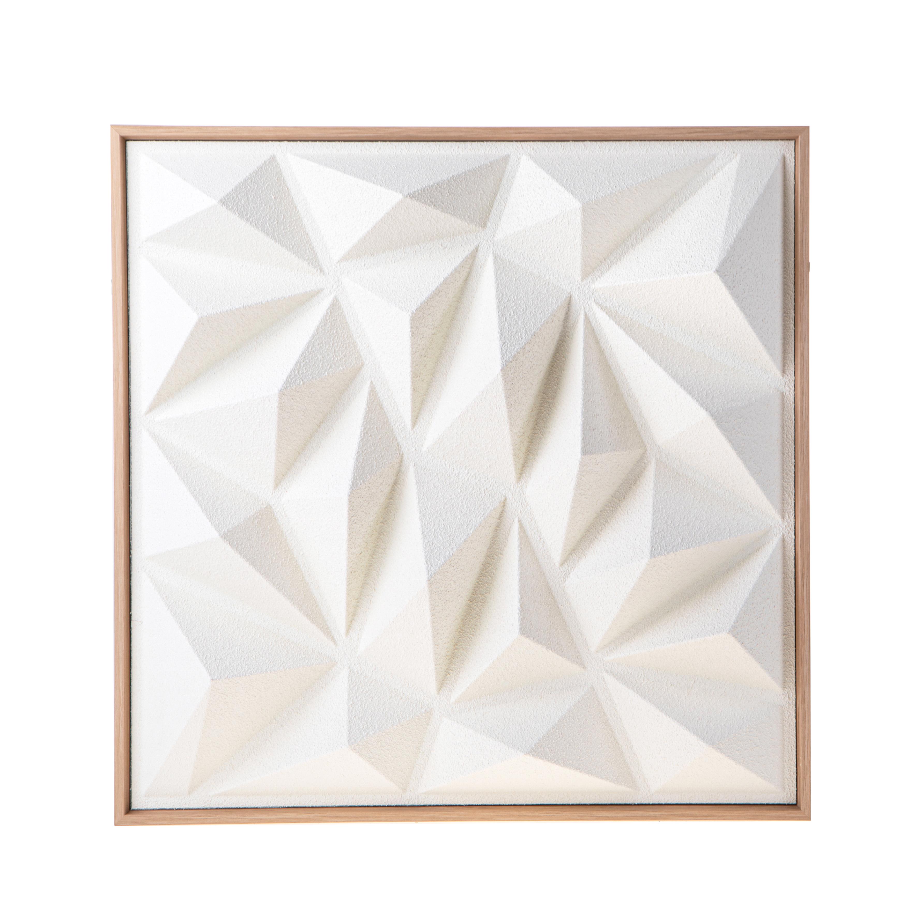 QUADRO 52X52 CM GEOMETRICO RILIEVO