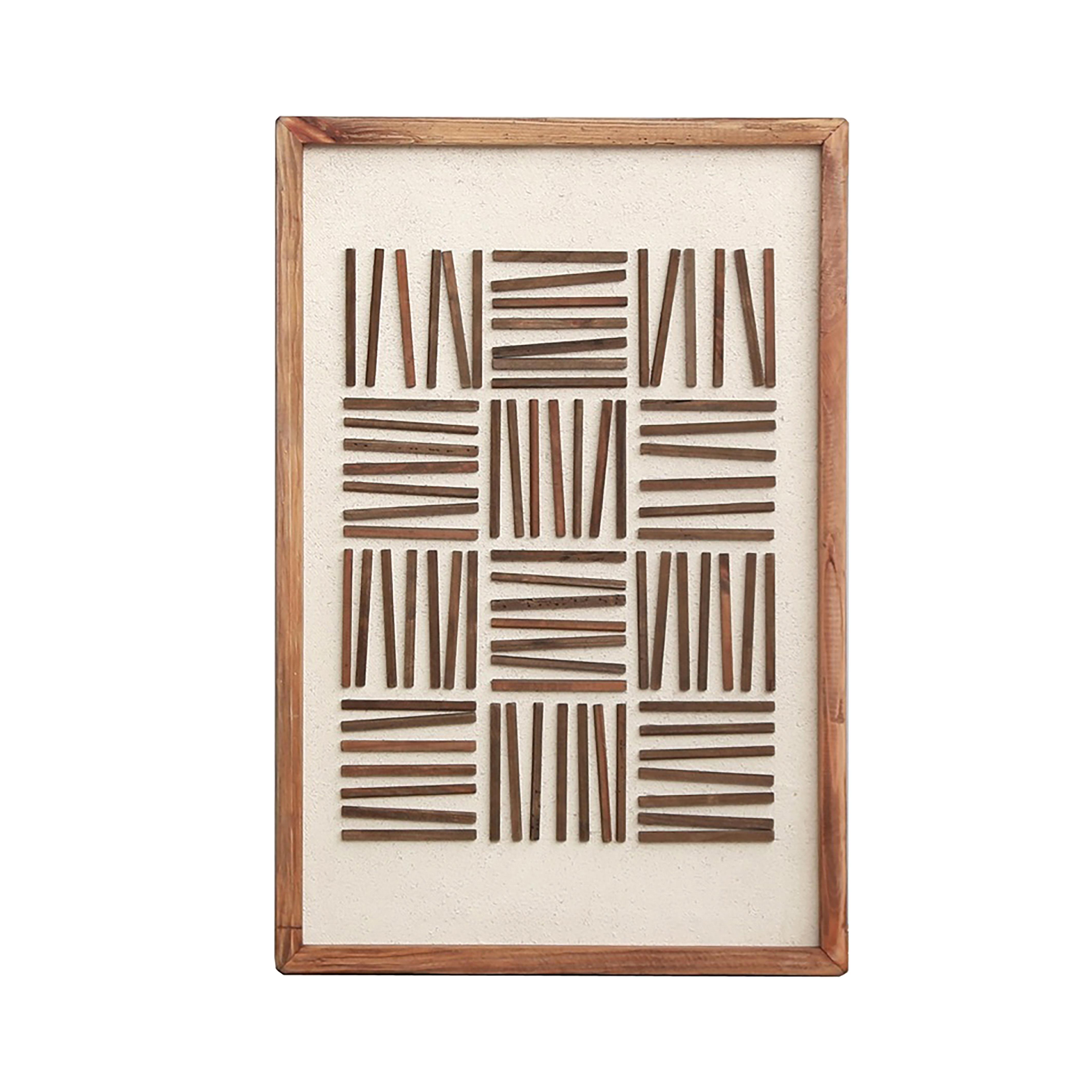 QUADRO 42X62 CM C/DISEGNO GEOMETRICO