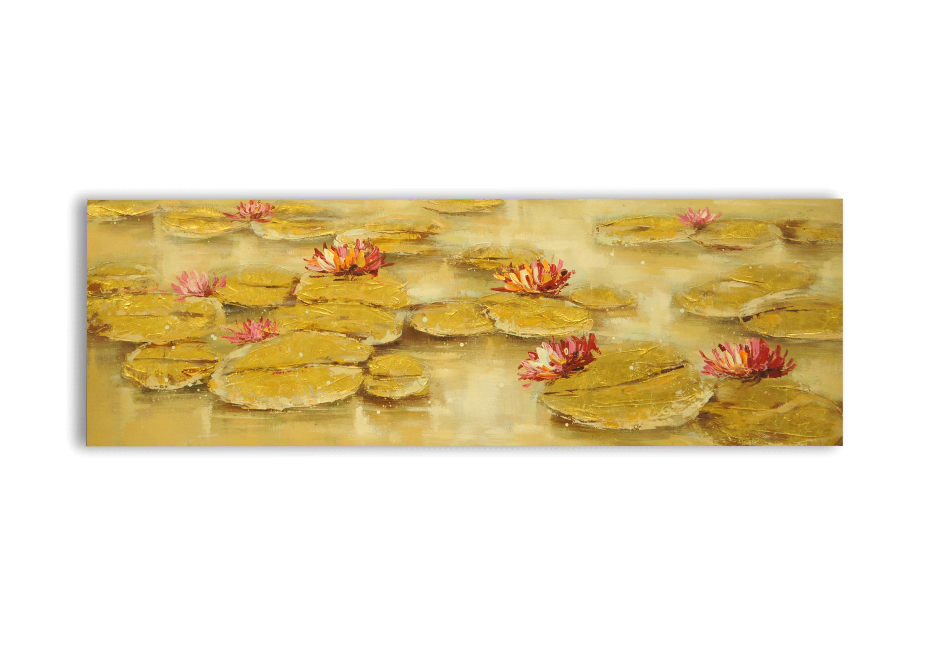 QUADRO 50X150 CM C/NINFEE**SC