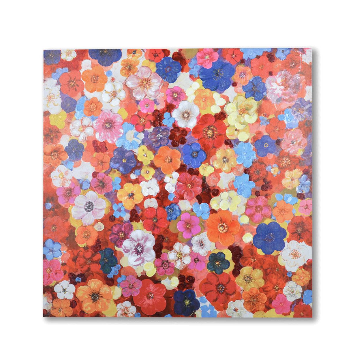 QUADRO 100X100 CM MOSAICO FLOREALE