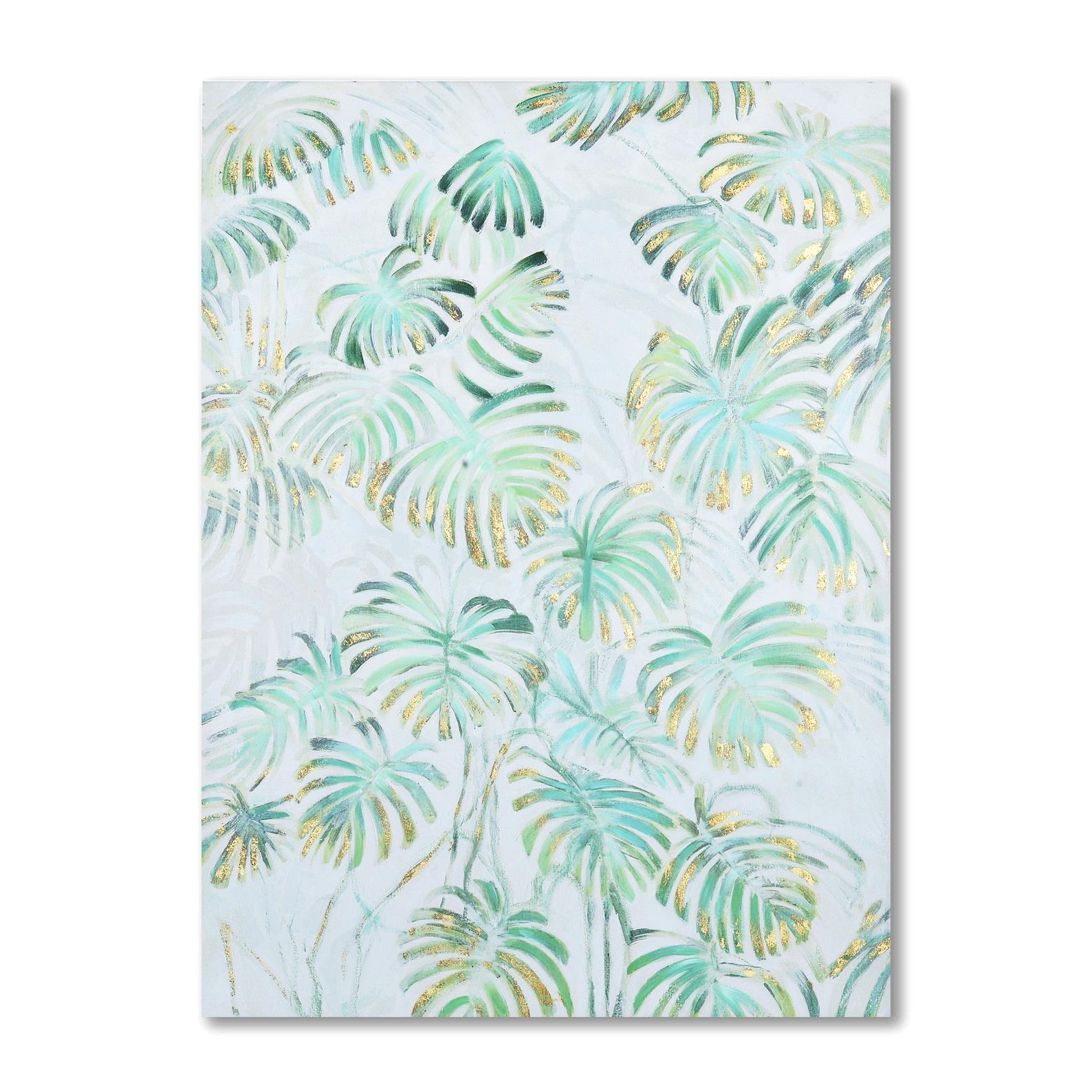 QUADRO 120X90 CM FOGLIE