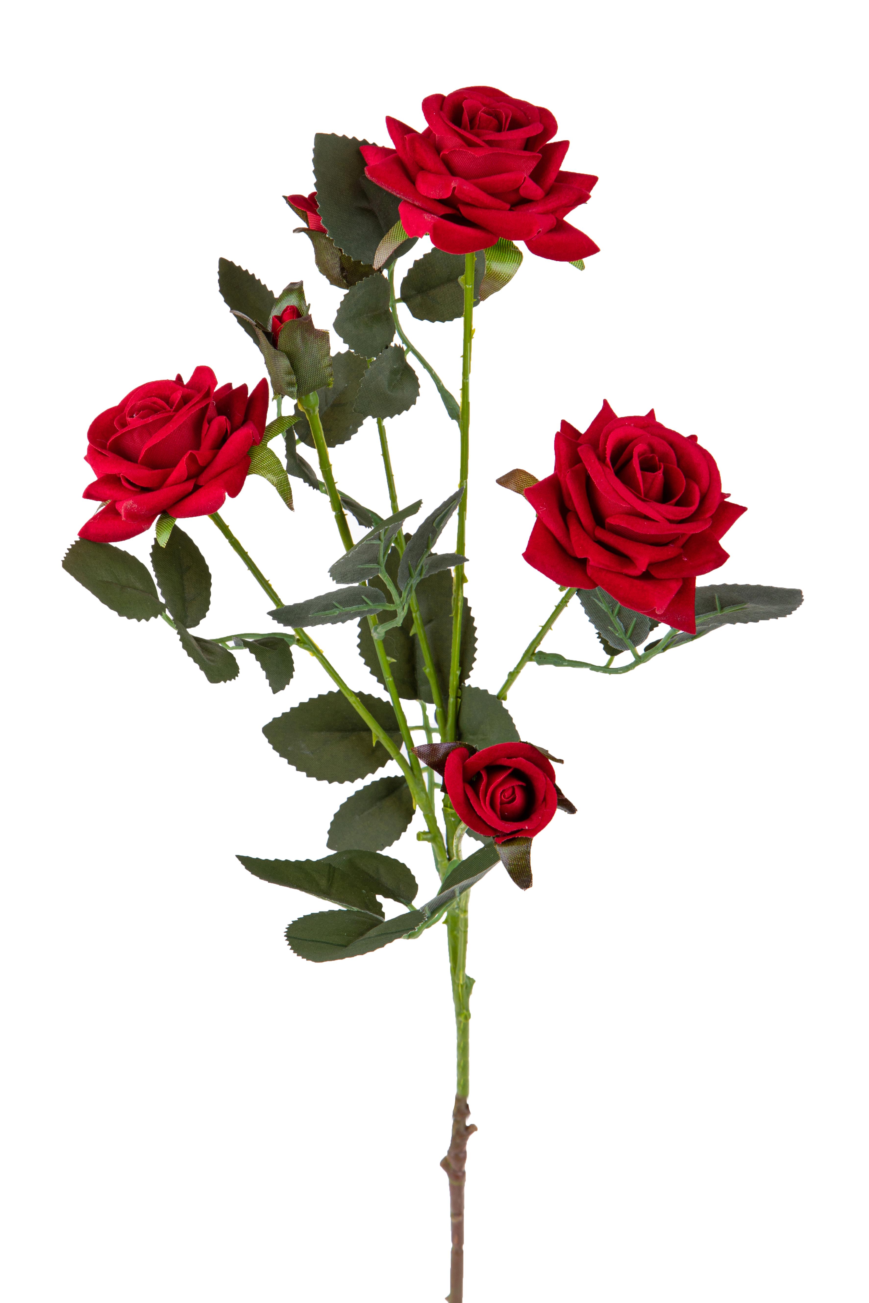 Fleurs artificielles,Rose,ROSA TAMANGO X 4 67 CM