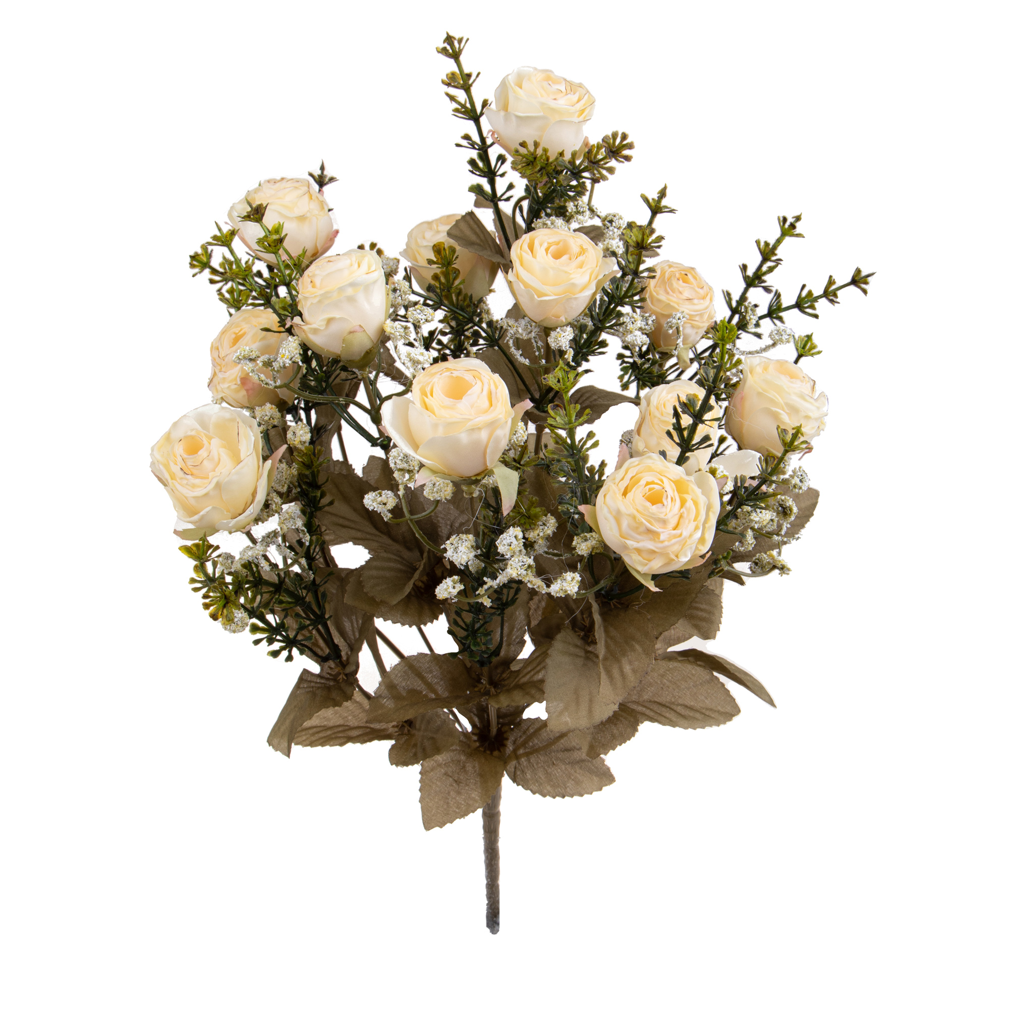 BOUQUET ROSE DRY 40 CM