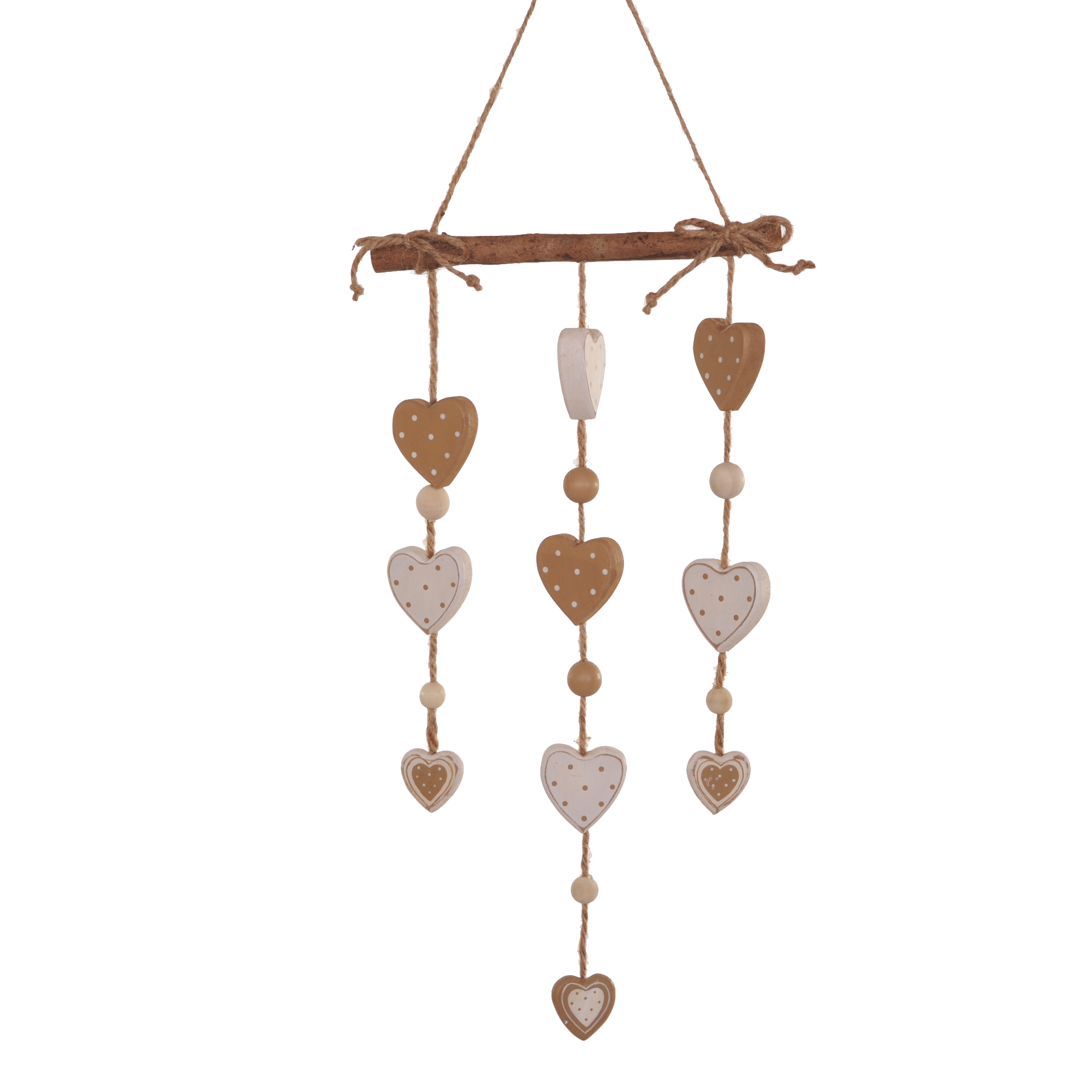 DECORO C/CUORI DA APP. 45 CM**SC