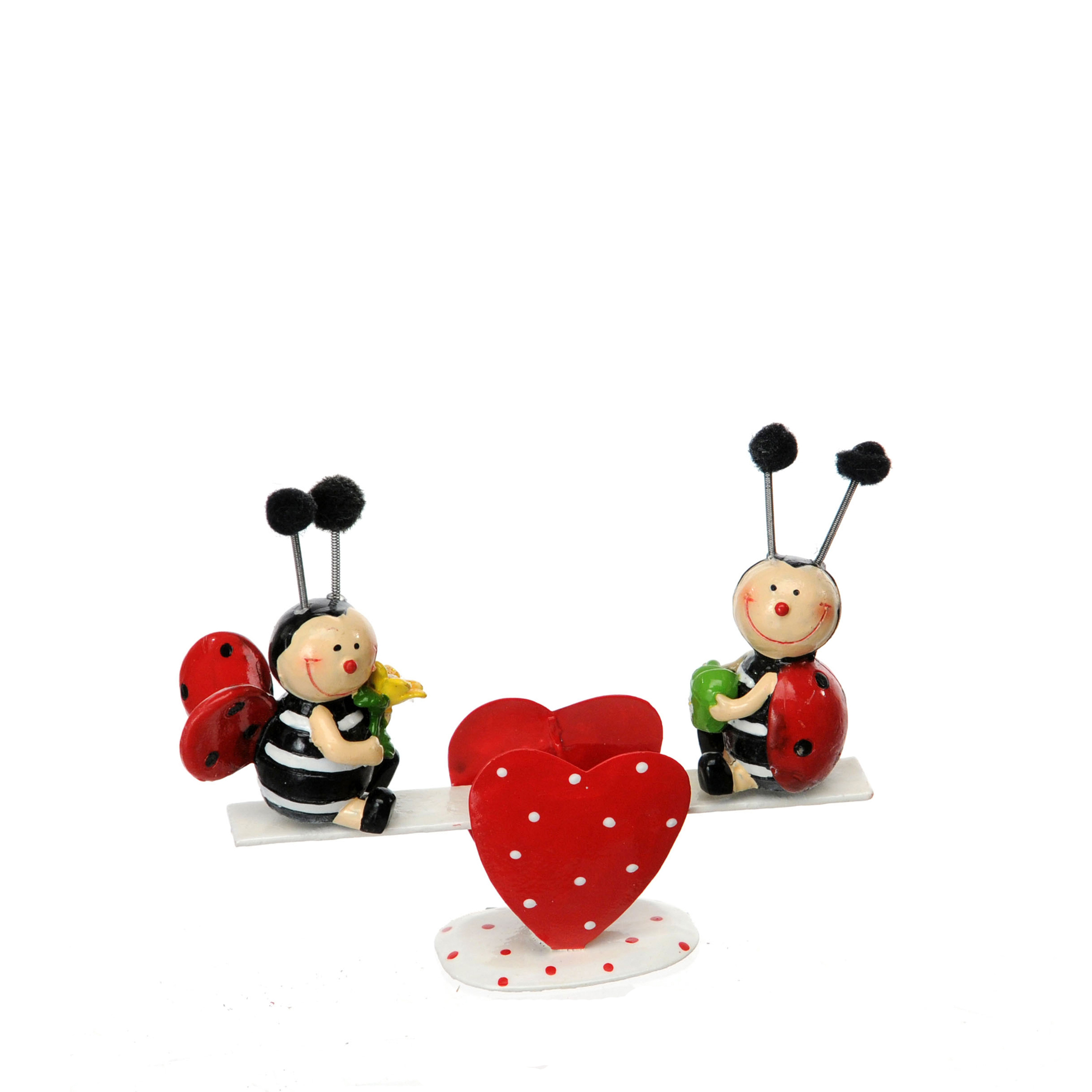 ALTALENA 15XH10 CM C/CUORE-COCCINELLE*SC