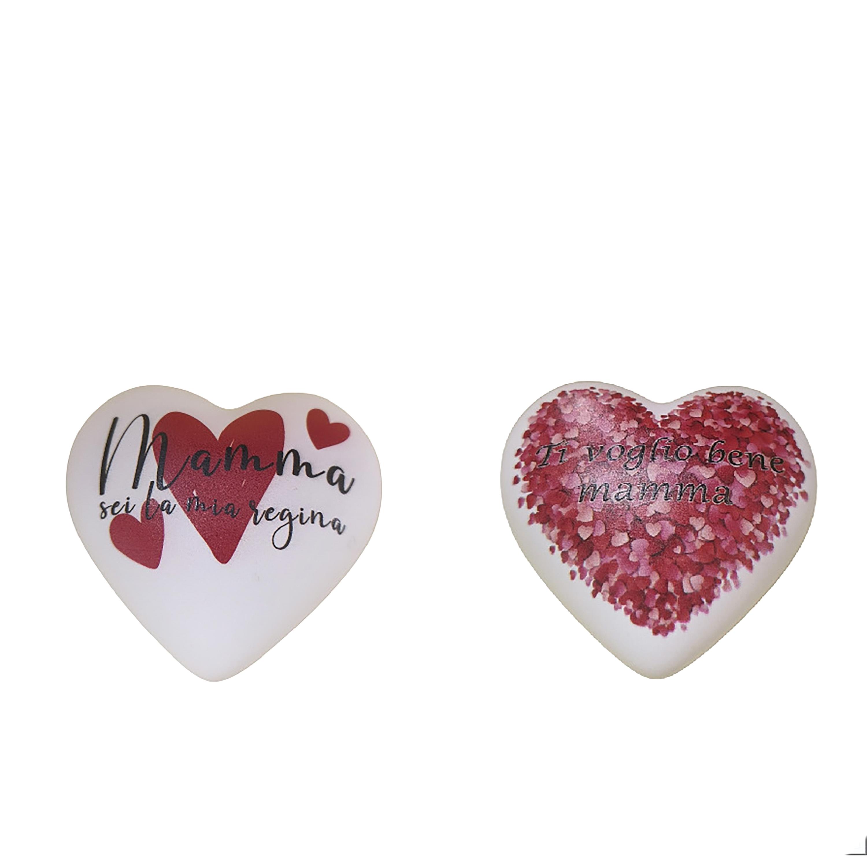CUORE 9,5XH.9,5 CM FESTA MAMMA