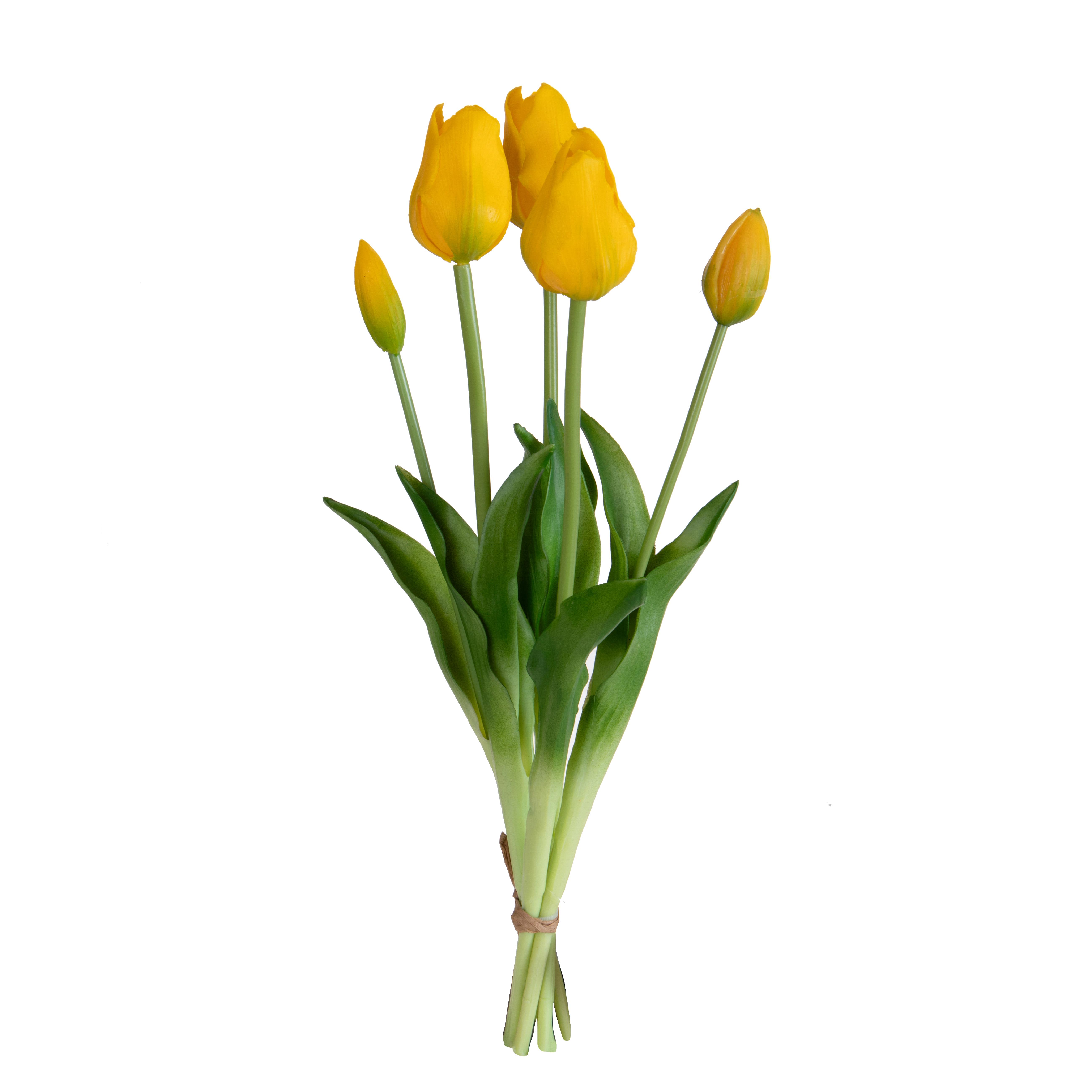 TULIPANO MAZZO 5 PZ 48 CM