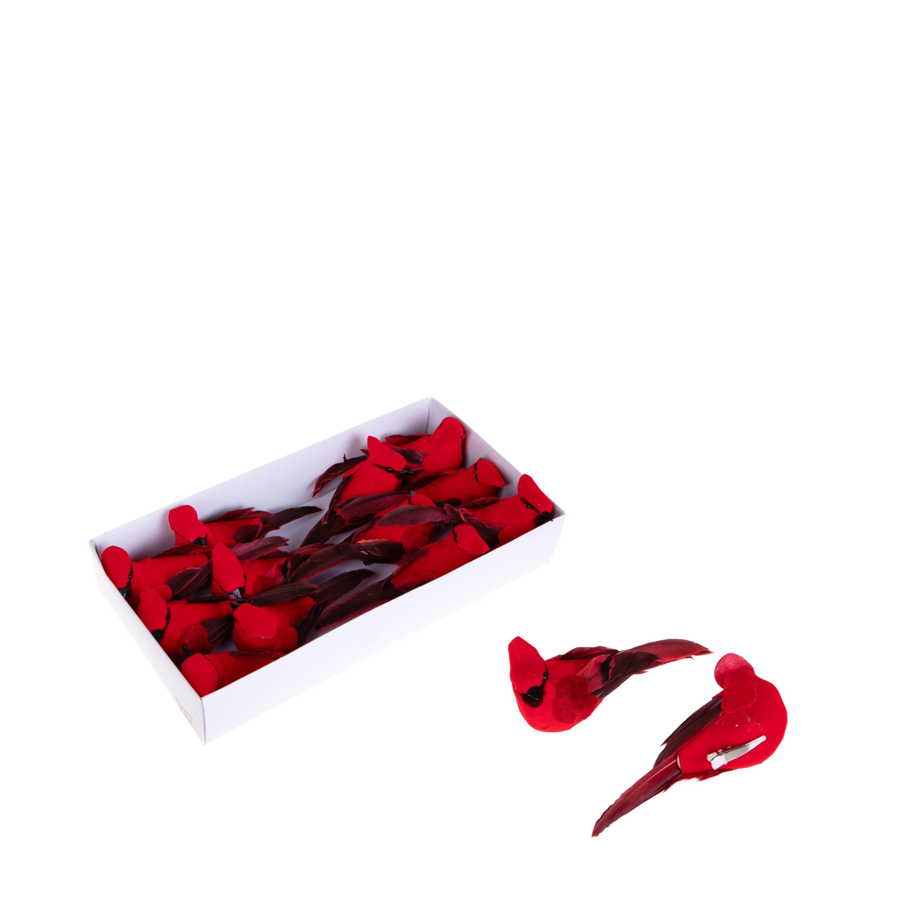 PETTIROSSO H.12 CM 12 PZ C/CLIP