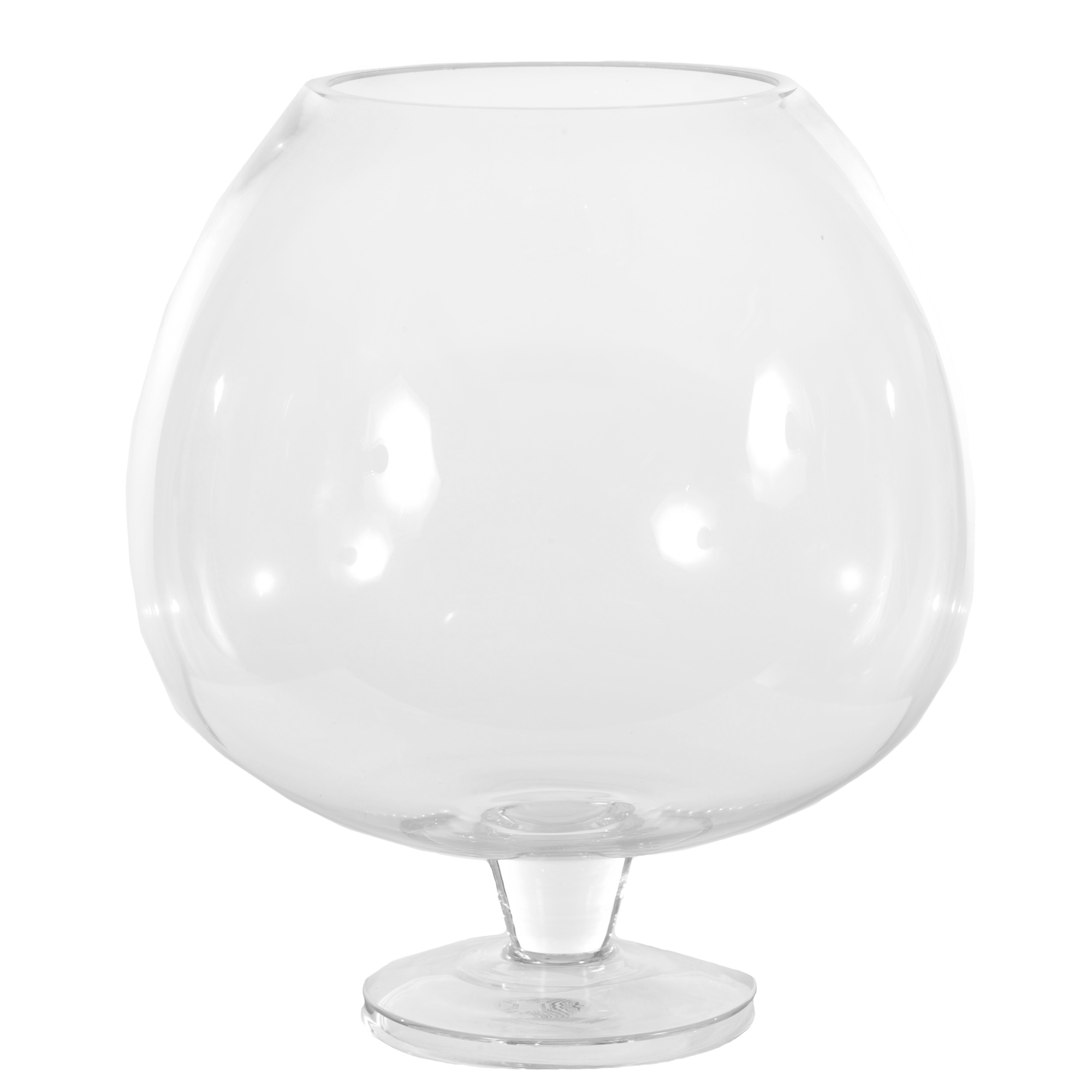 Home decors and accessories, GLASS VASES, BALLOON.D.30XH.32,5 CM