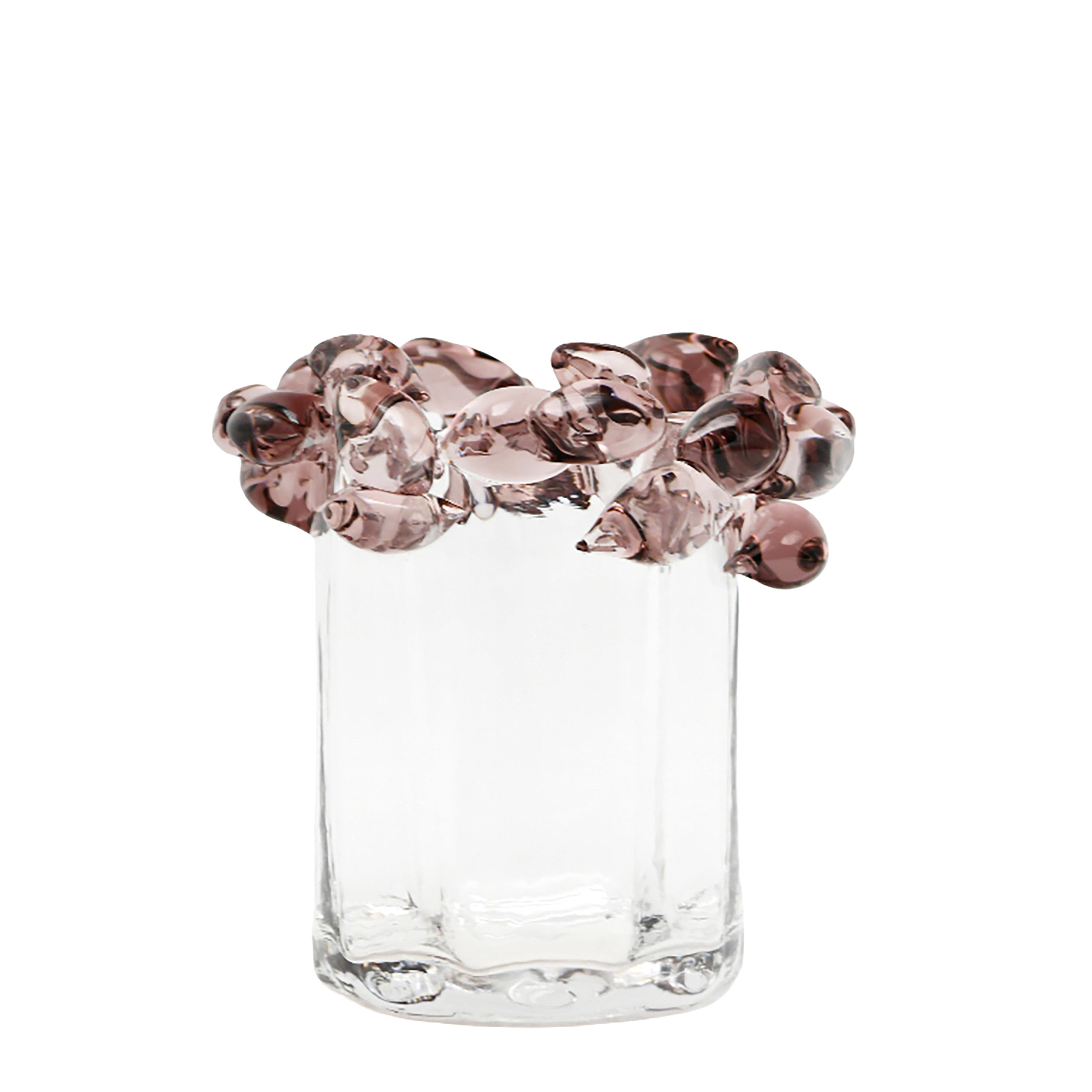 VASO D.15XH.15 CM C/BORDO PETALI