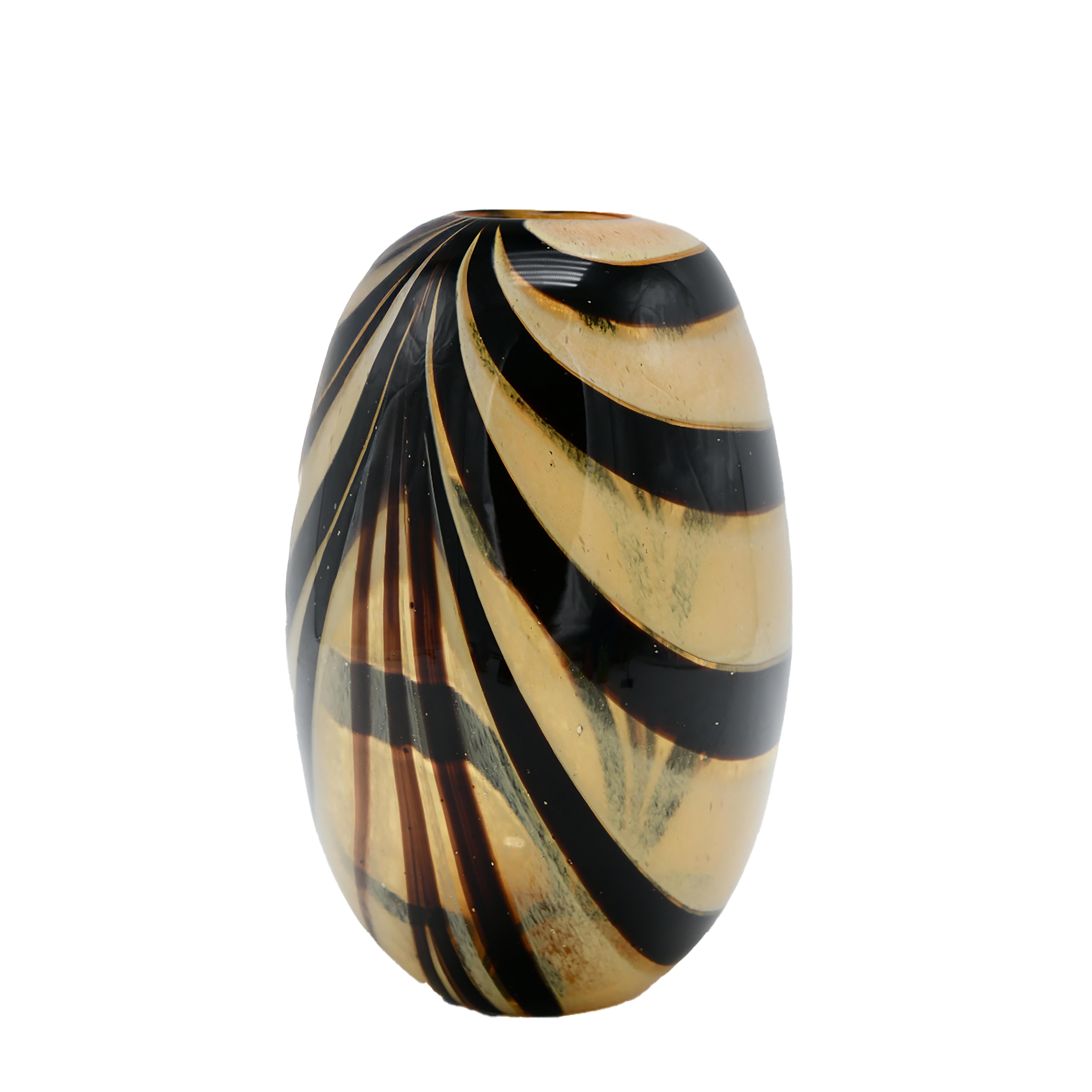 VASO D.19,5XH.30 CM EFFETTO RIGHE