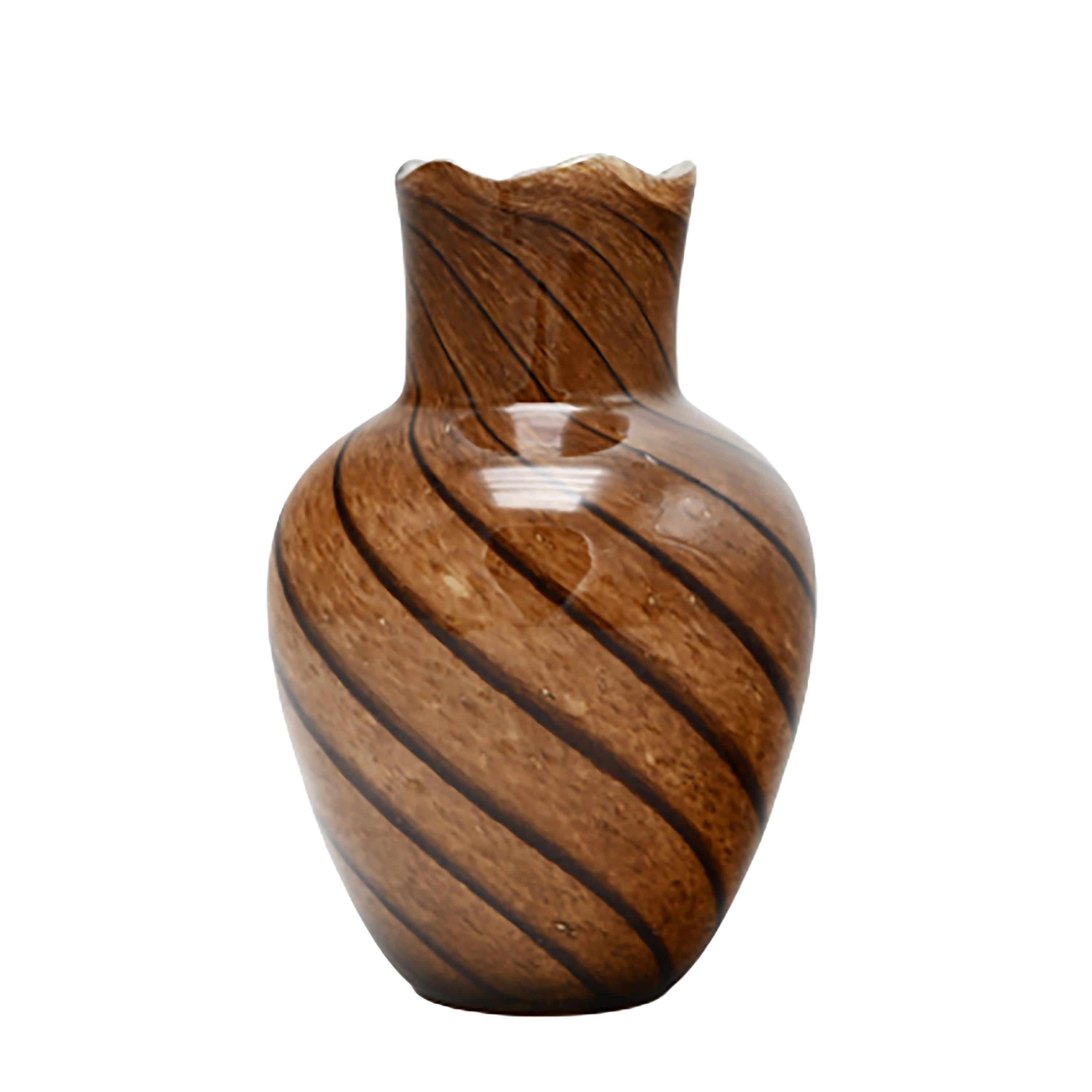VASO D.14XH.22 CM C/EFFETTO RIGHE