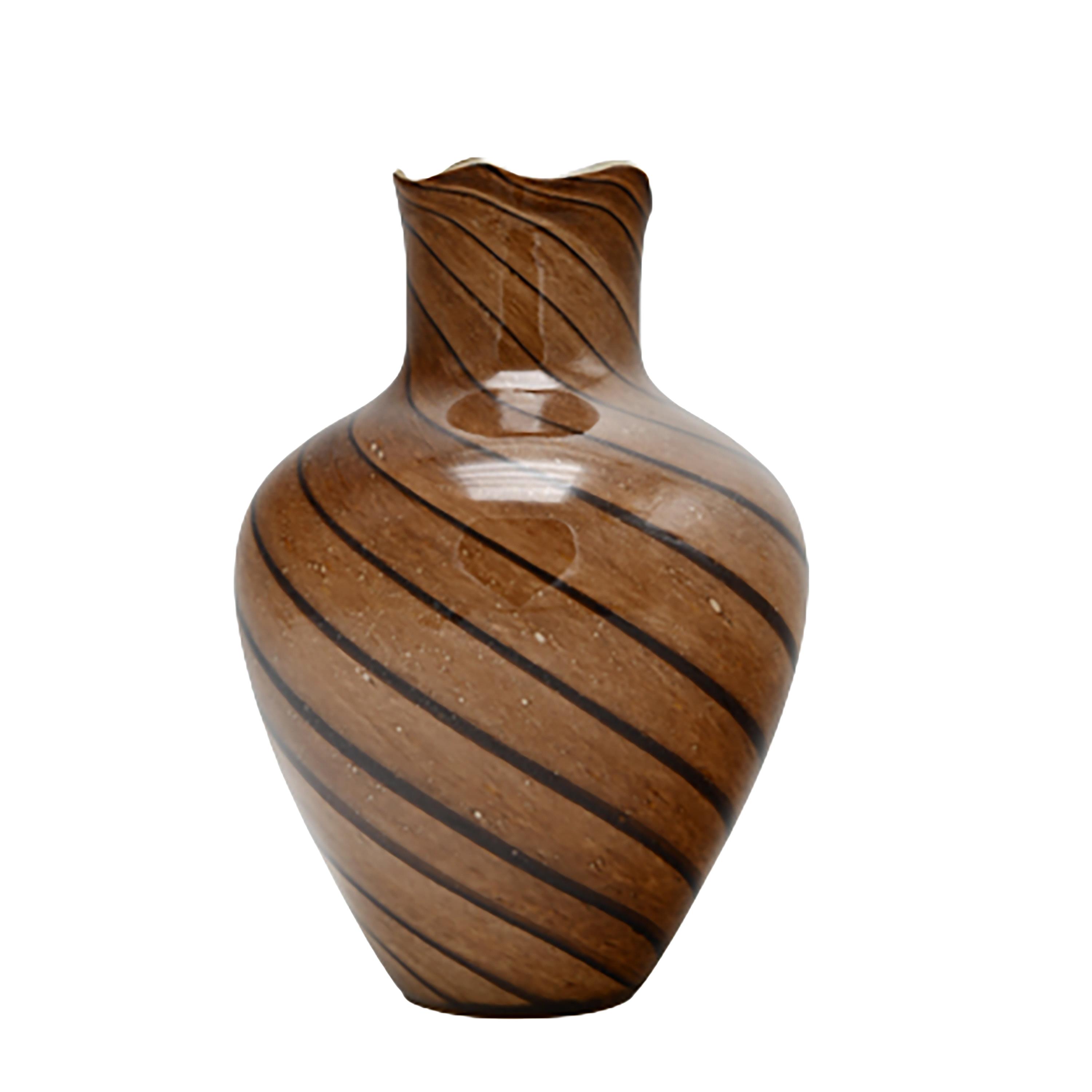 VASO D.20XH.29,5 CM C/EFFETTO RIGHE