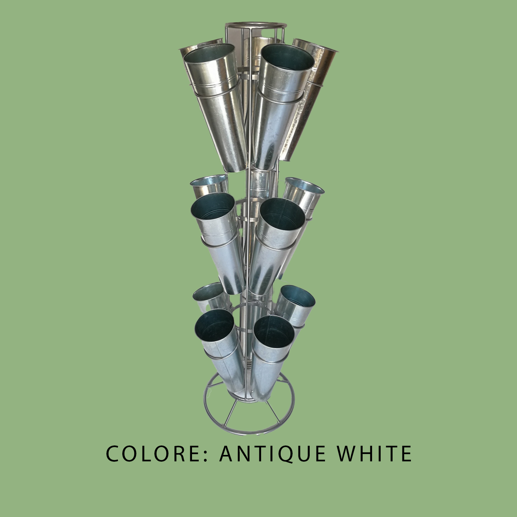 ESPOSOTORE 15 VASI 162 CM ROTONDO