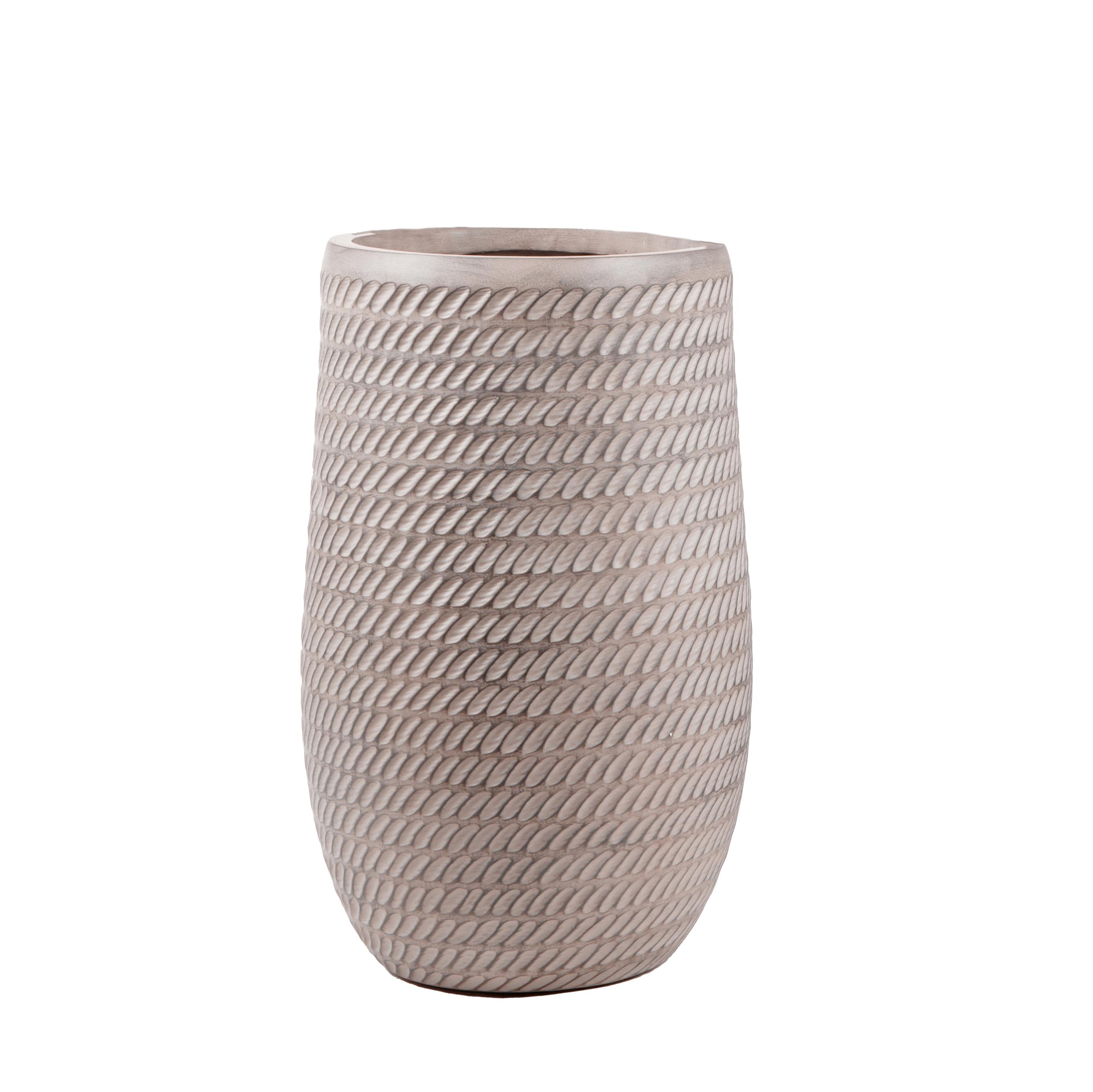VASO ALTO D.34X34XH54 CM ROPE