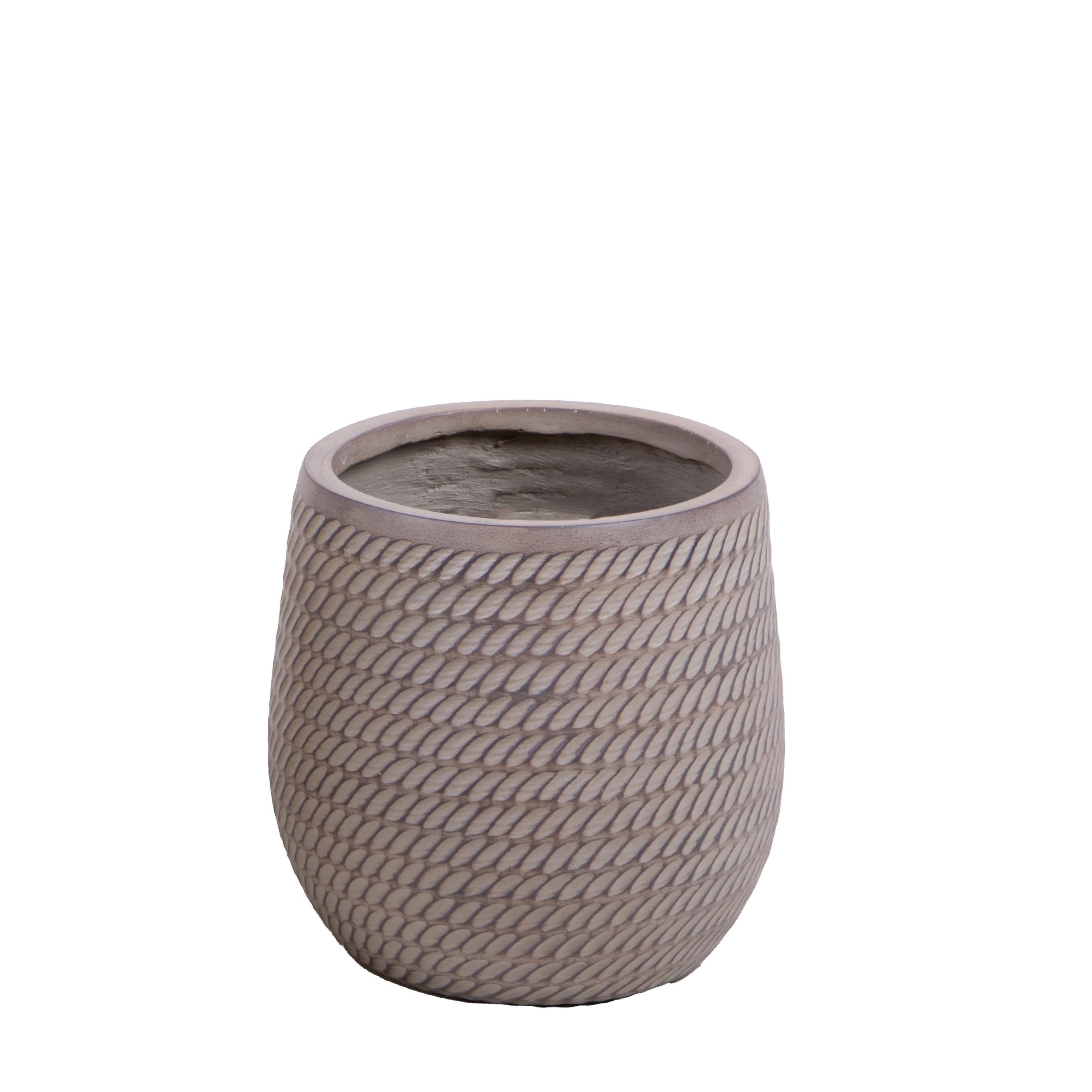 VASO D.40XH.44 CM ROPE