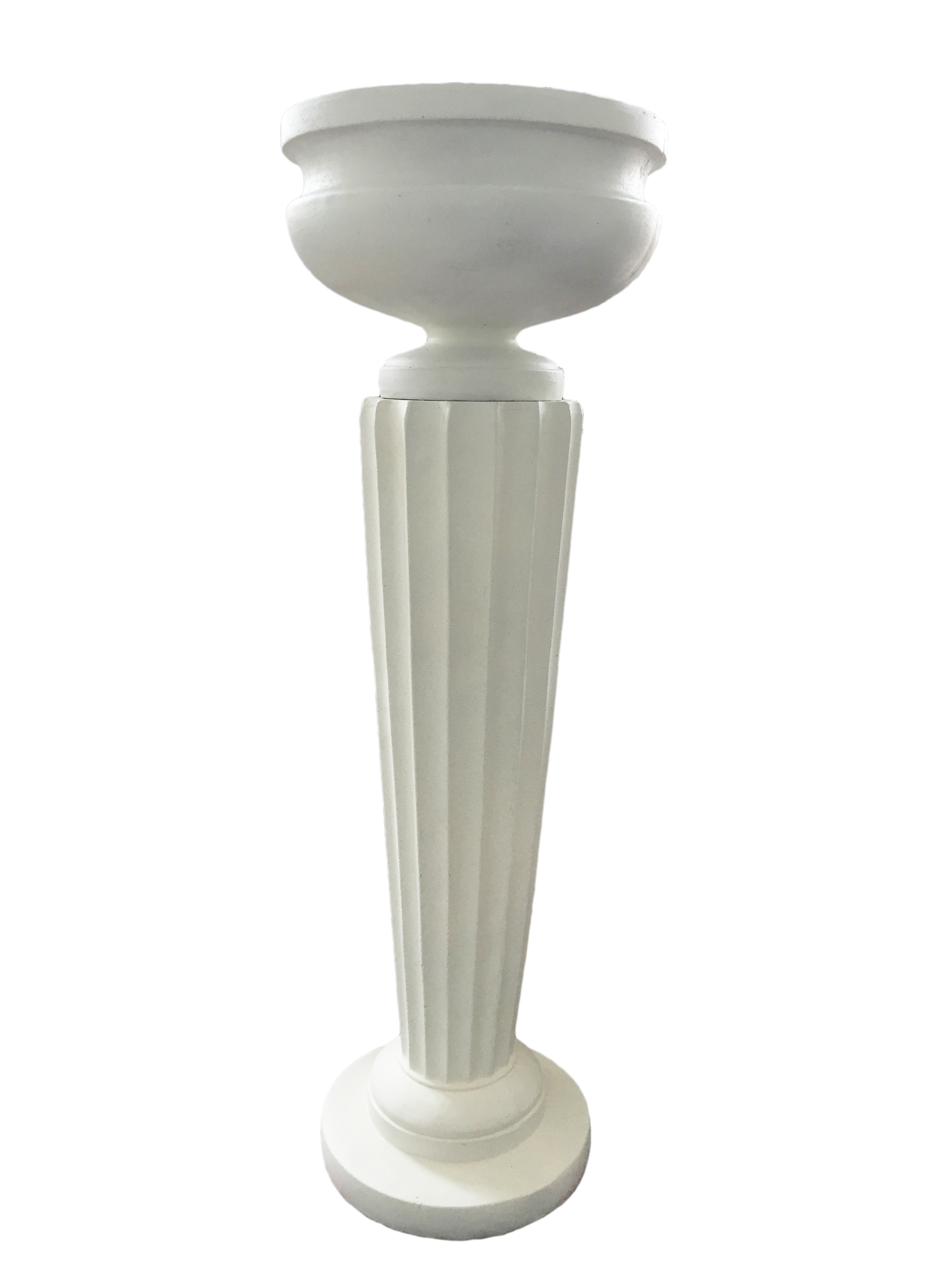 Home decors and accessories, Vases in resin n cement, SET VASO+COLONNA D.44 CM H.132 CM**SC