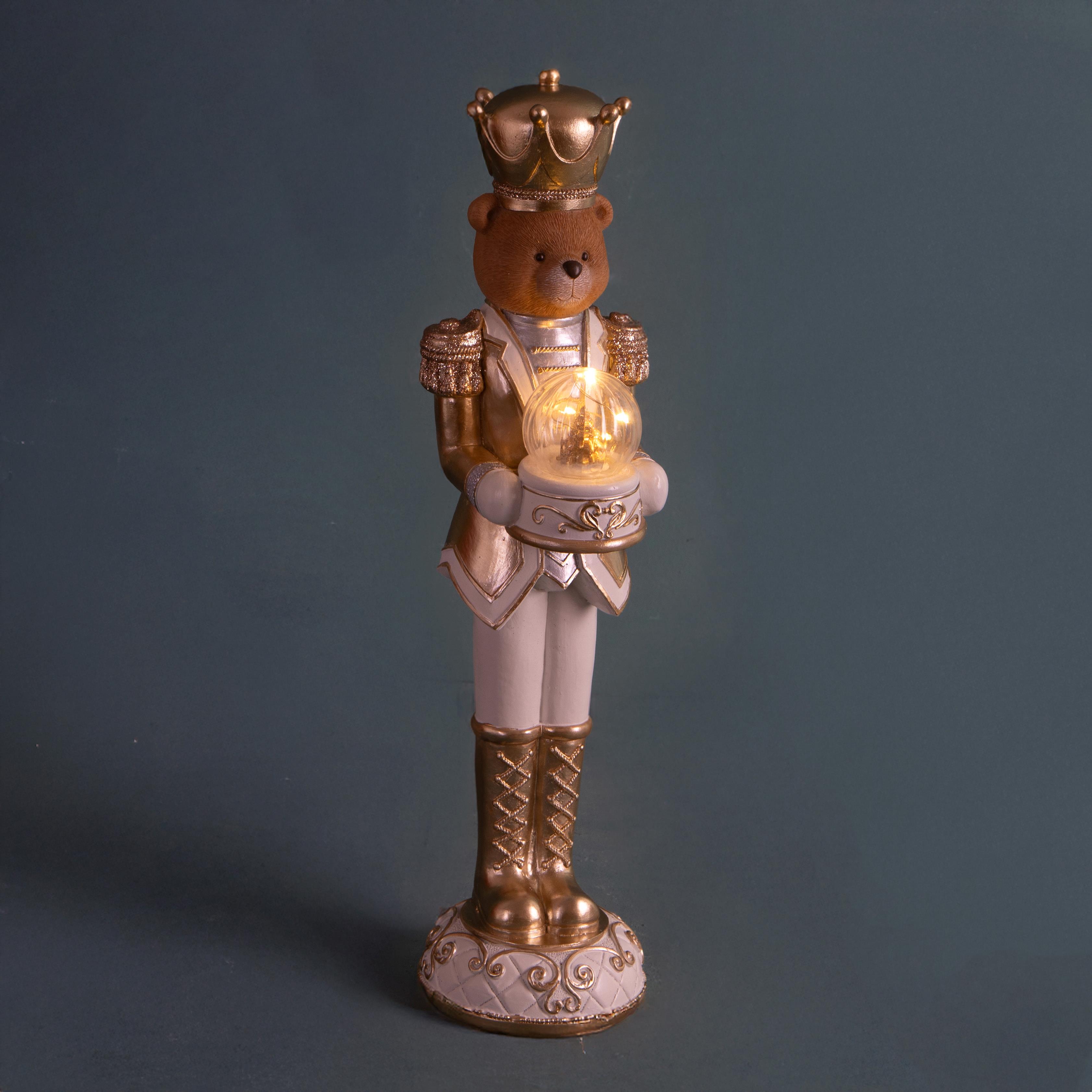 SCHIACCIANOCI H.40,5 CM C/SFERA LED