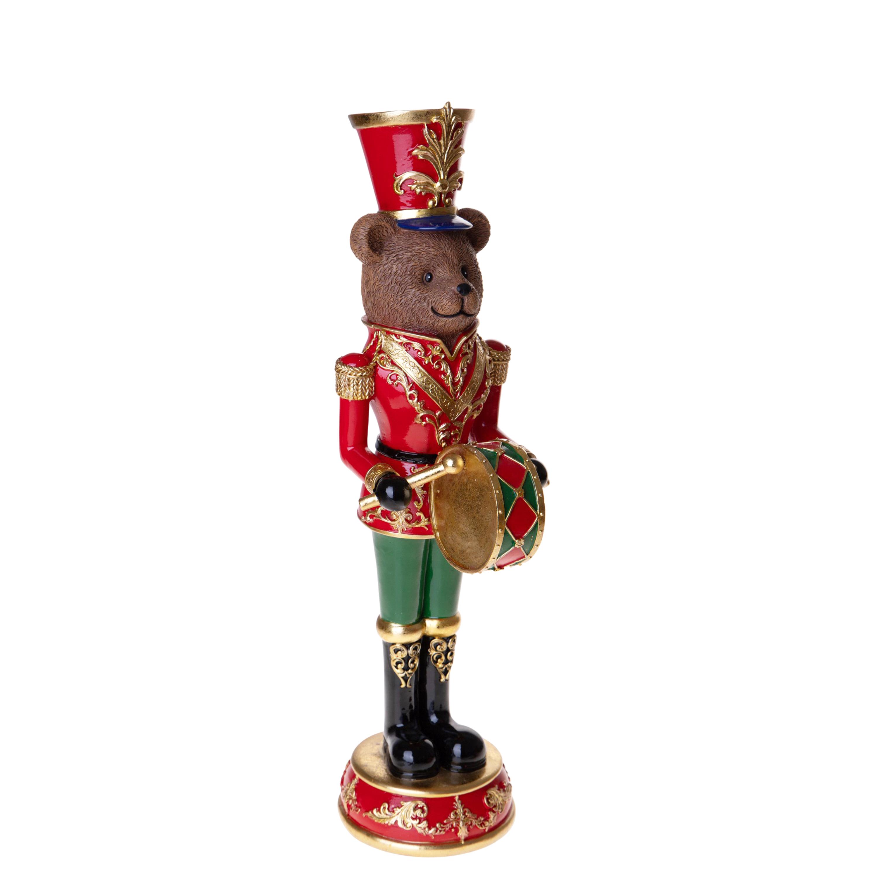 ORSETTO H.52 CM SCHIACCIANOCI C/TAMBURO