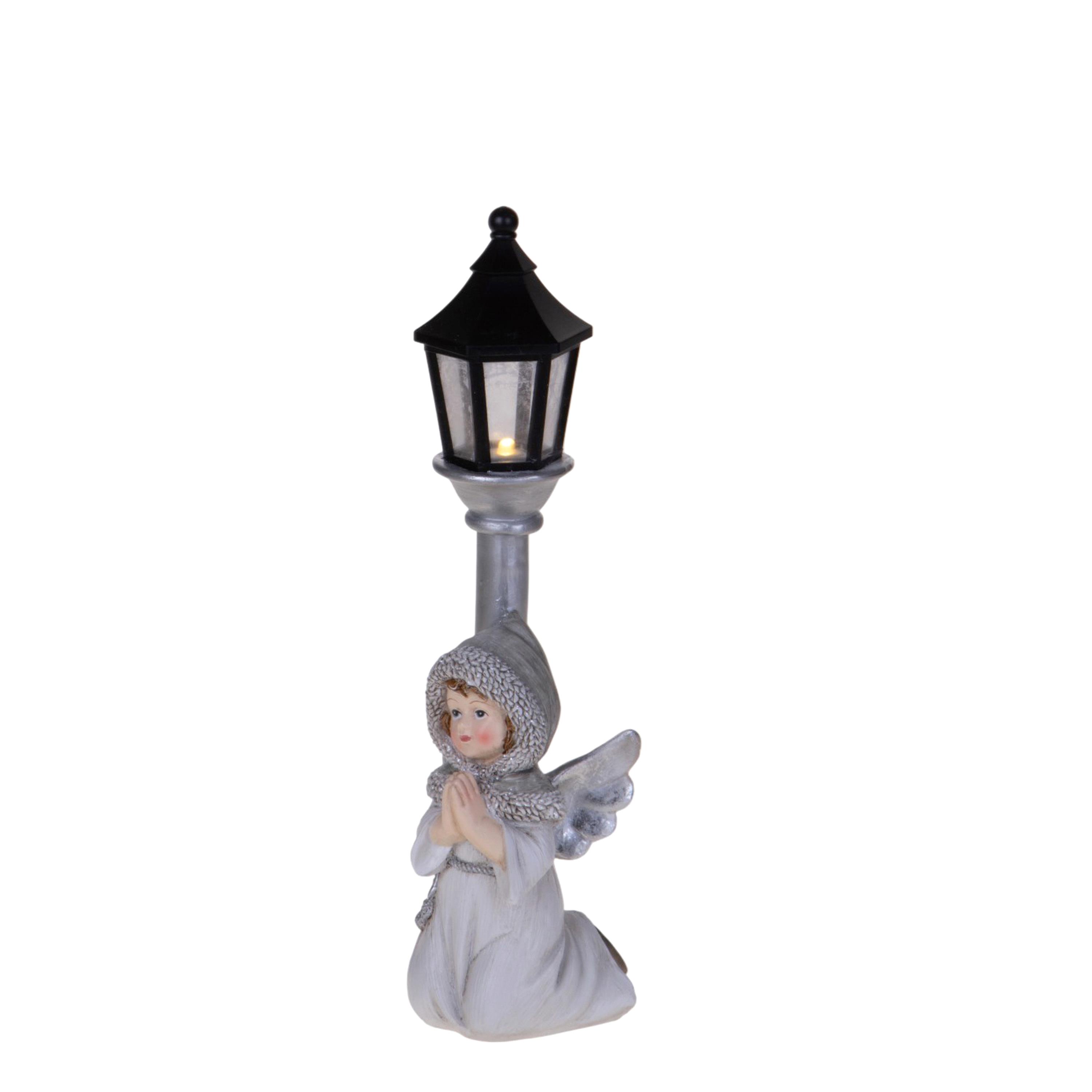ANGELO 13XH.30 CM C/LAMPIONE C/LED