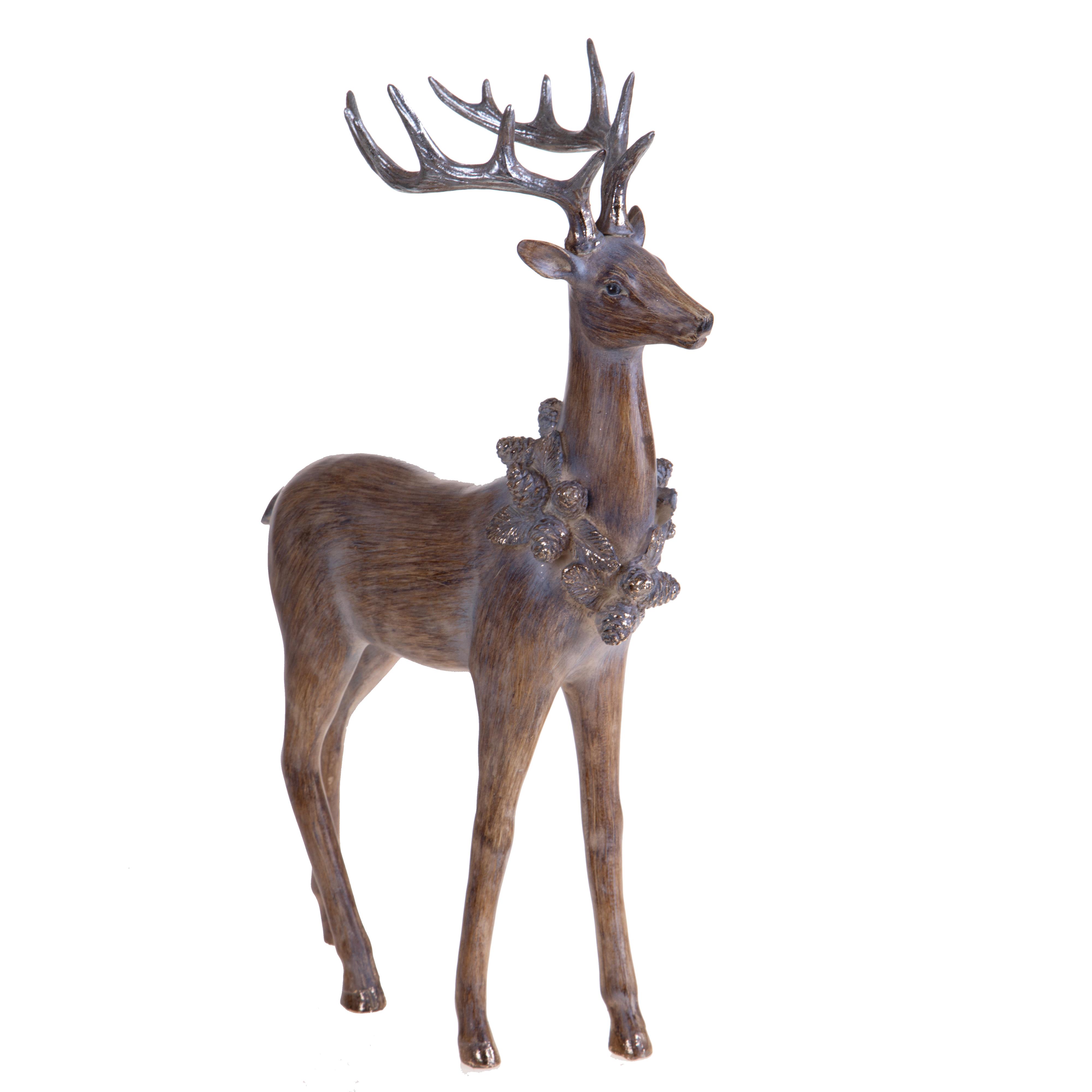 RENNA EFFETTO WOOD H.50.5 CM IN PIEDI