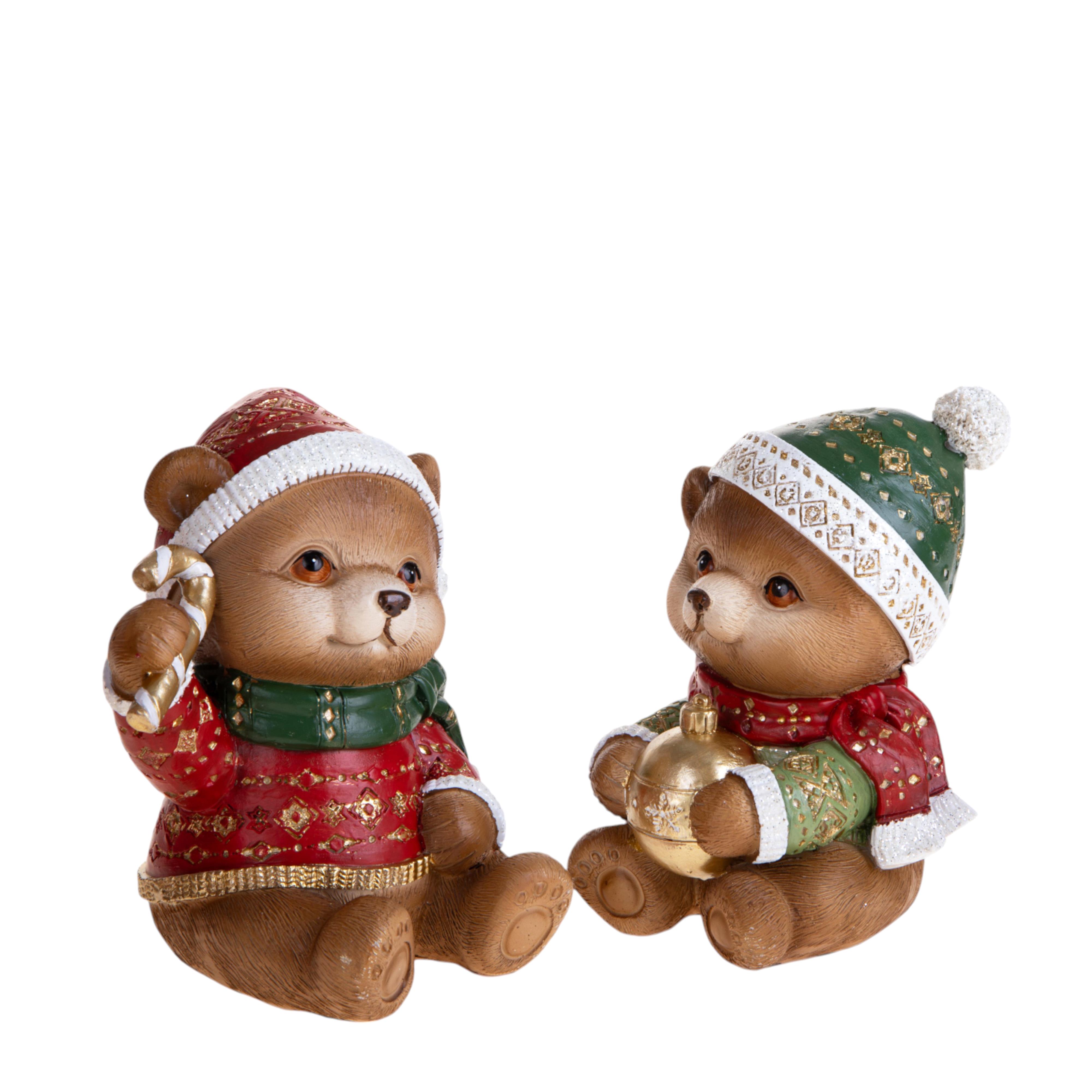 SET/2 ORSETTI NATALE  15.5 CM