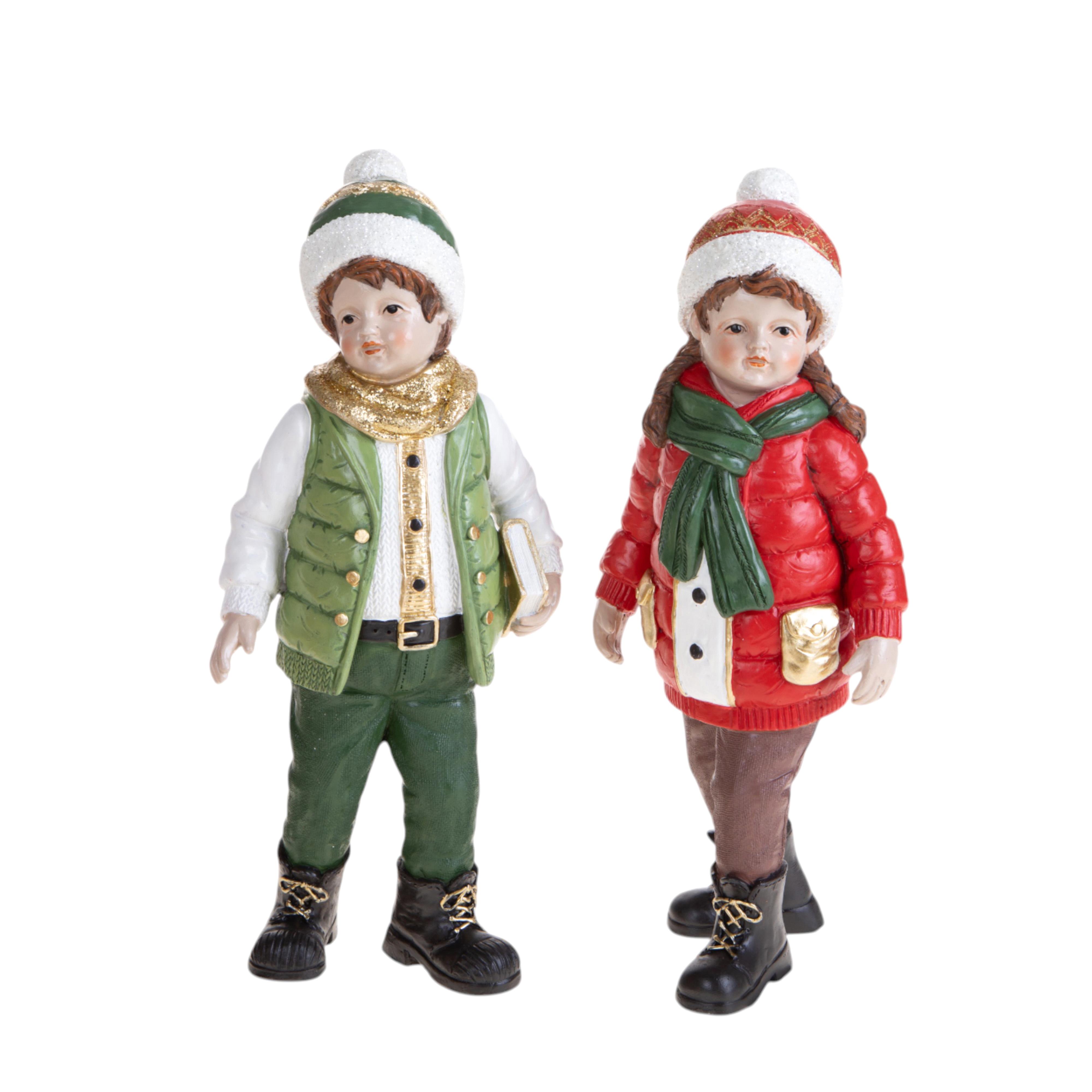 SET/2 BAMBINI C/SCIARPA E CAPPELLO 28 CM