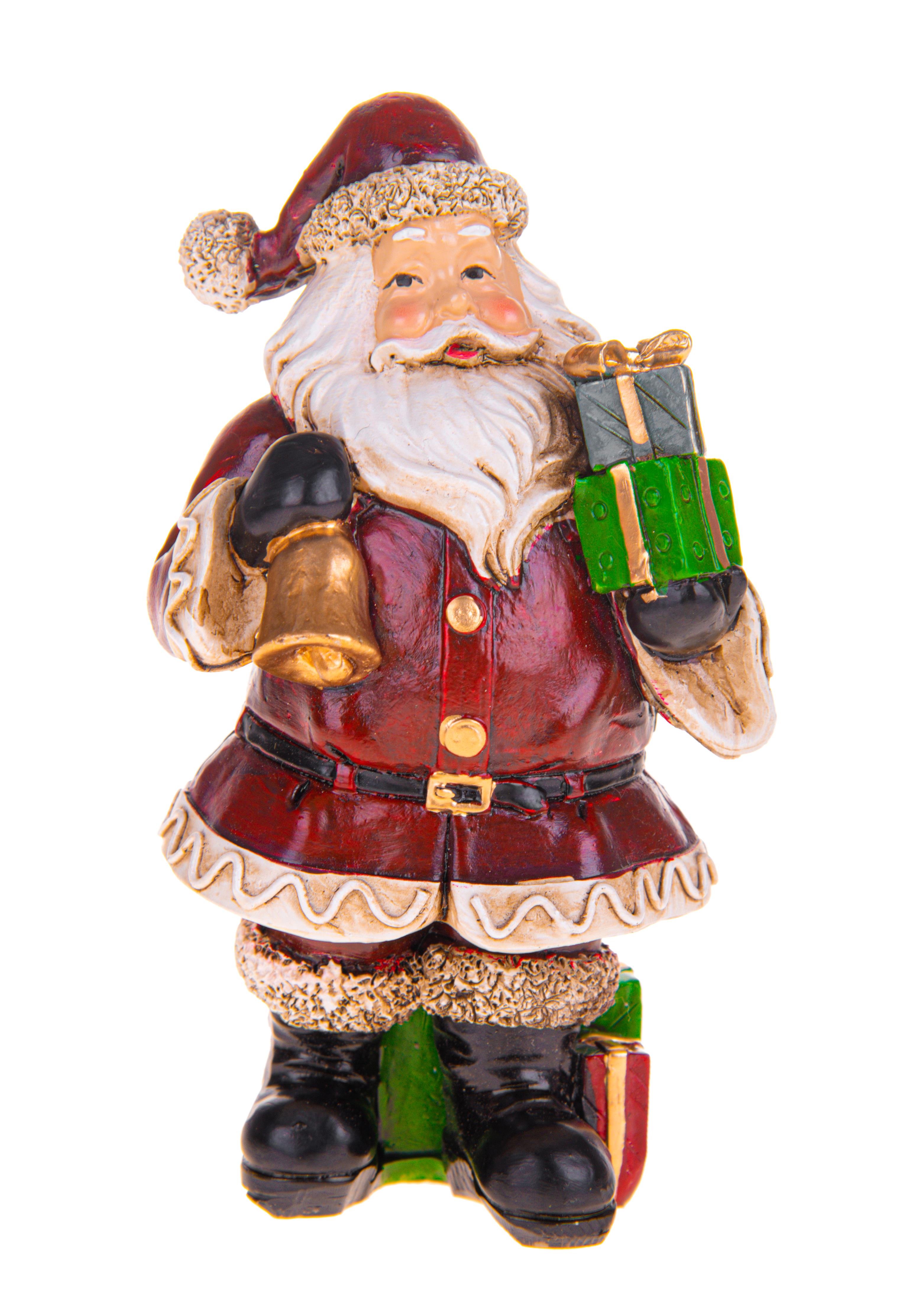 BABBO NATALE H.11 CM C/DONI