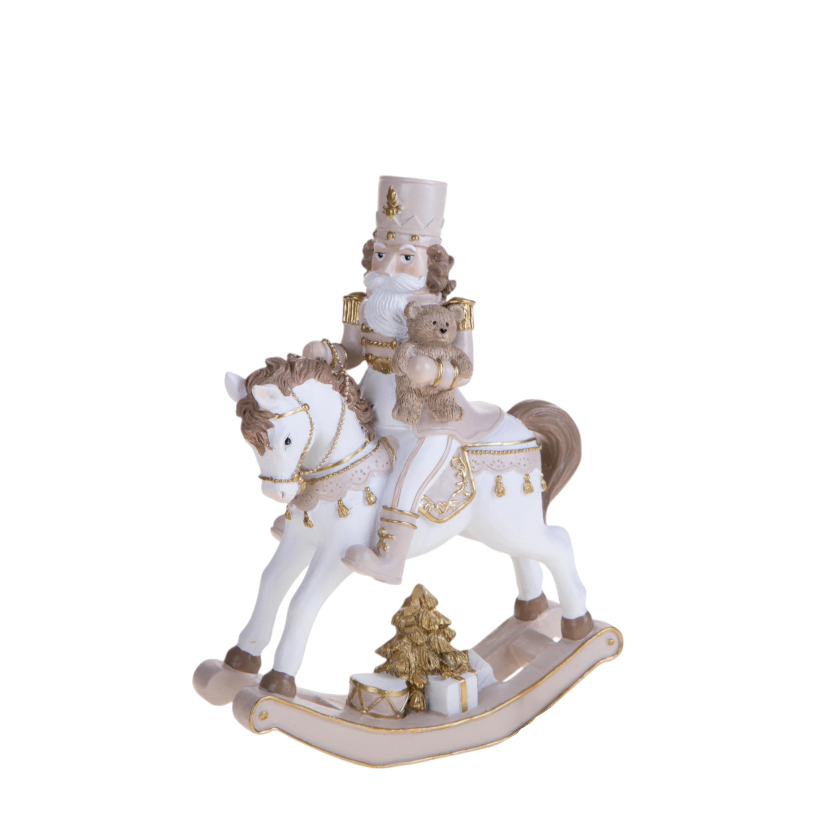 SCHIACCIANOCI H18 CM SU CAV. A DONDOLO