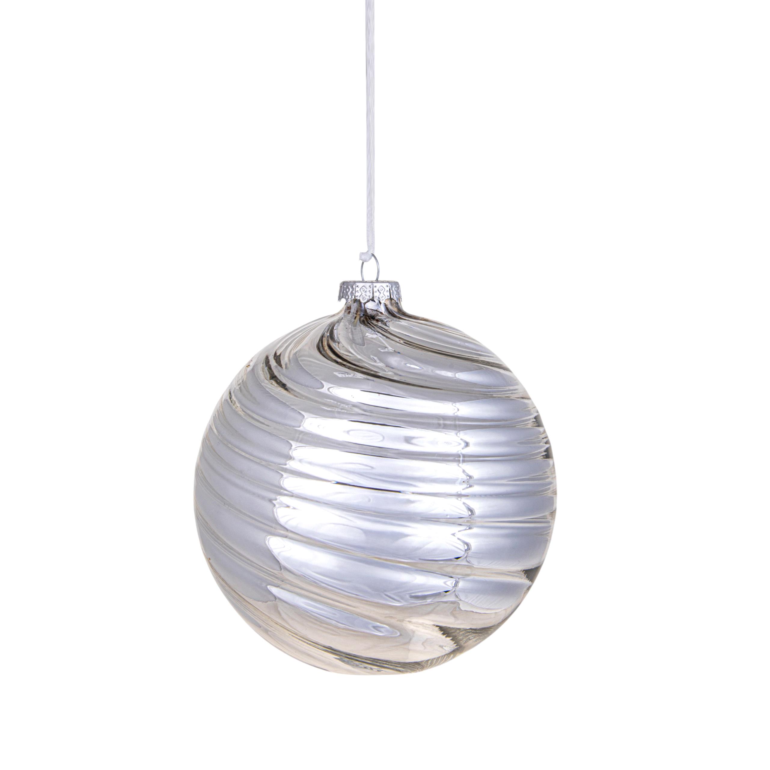 SFERA D.8 CM VORTICE VETRO DOPPIO