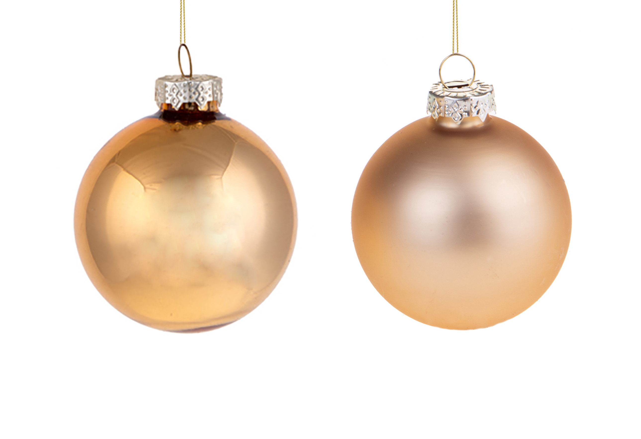 CHRISTMAS ITEMS, HANGING glass balls n DECORATION, SFERA MATT/SHINY D.6 CM