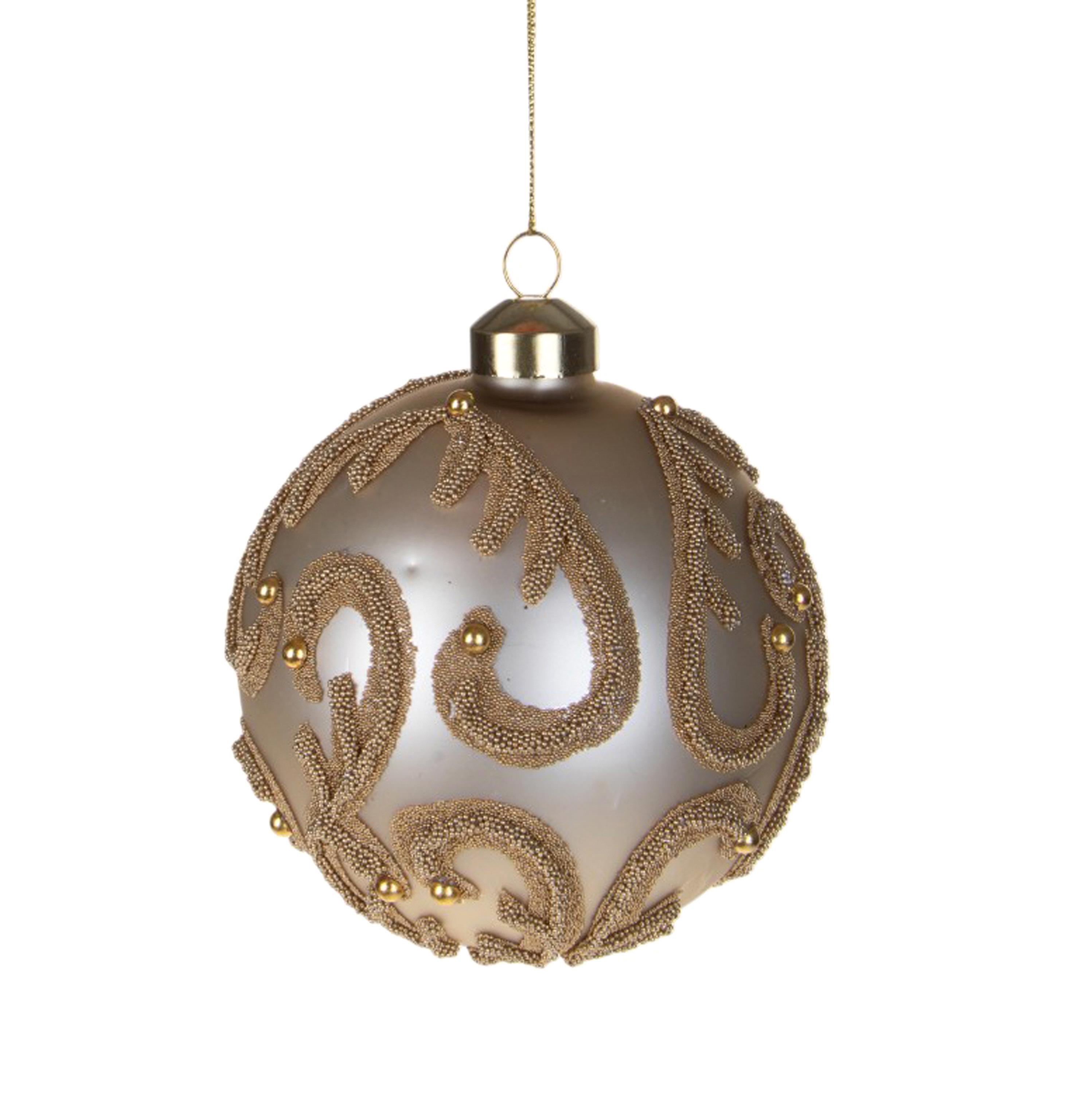 SFERA 10 CM C/DECORO DAMASCO