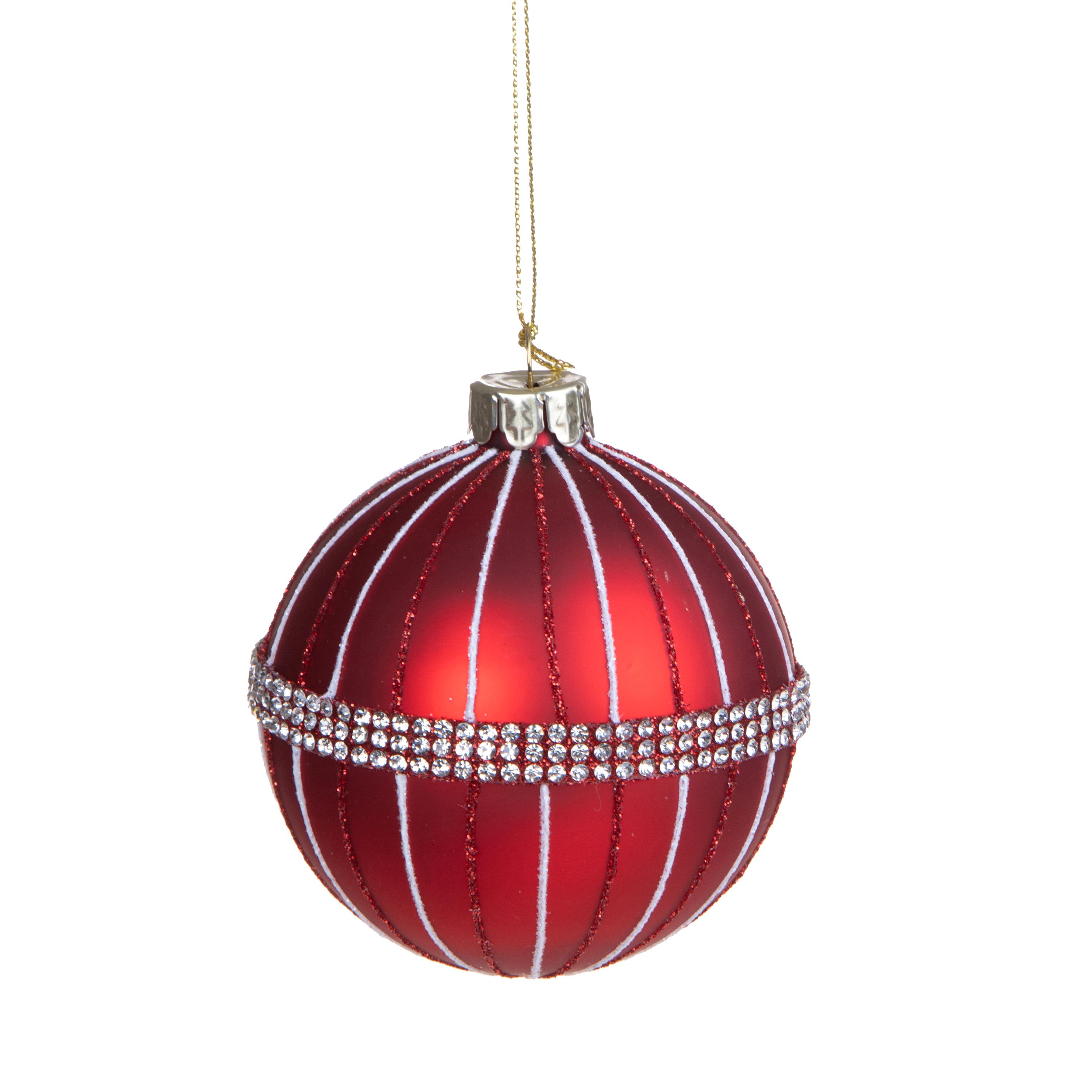 SFERA D.8 CM C/FASCIA STRASS
