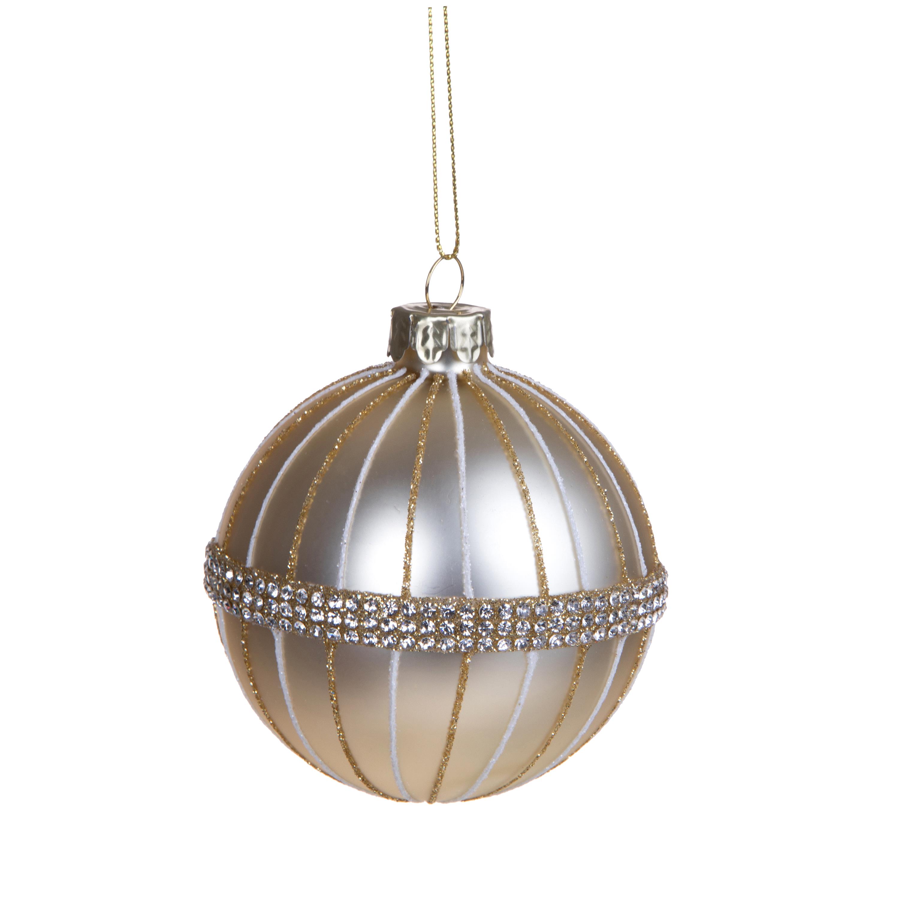 SFERA D.8 CM C/FASCIA STRASS