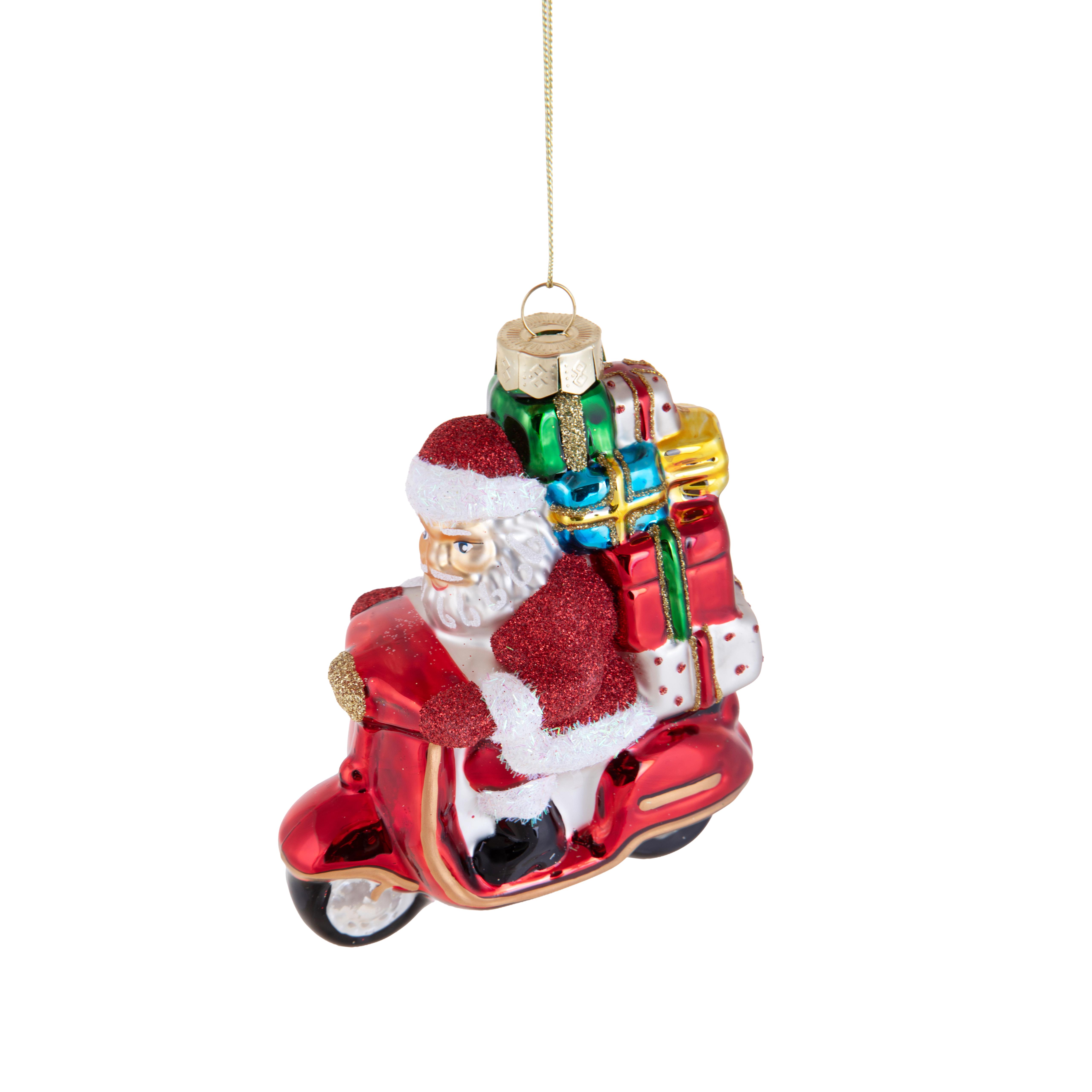 DEC.BABBO H.10,5 CM SU VESPA