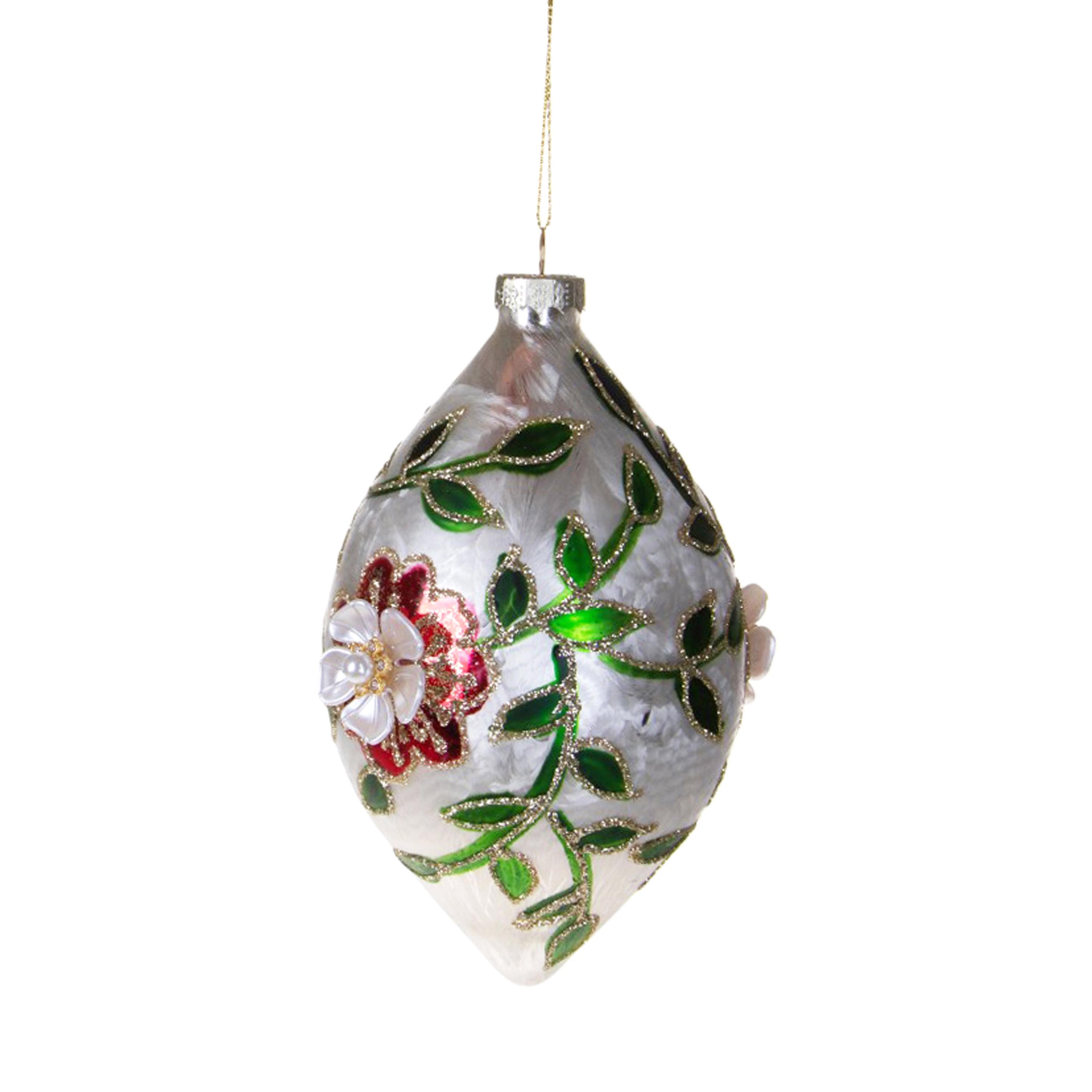 FINALE H 14,8 CM C/FIORI CILIEGIO