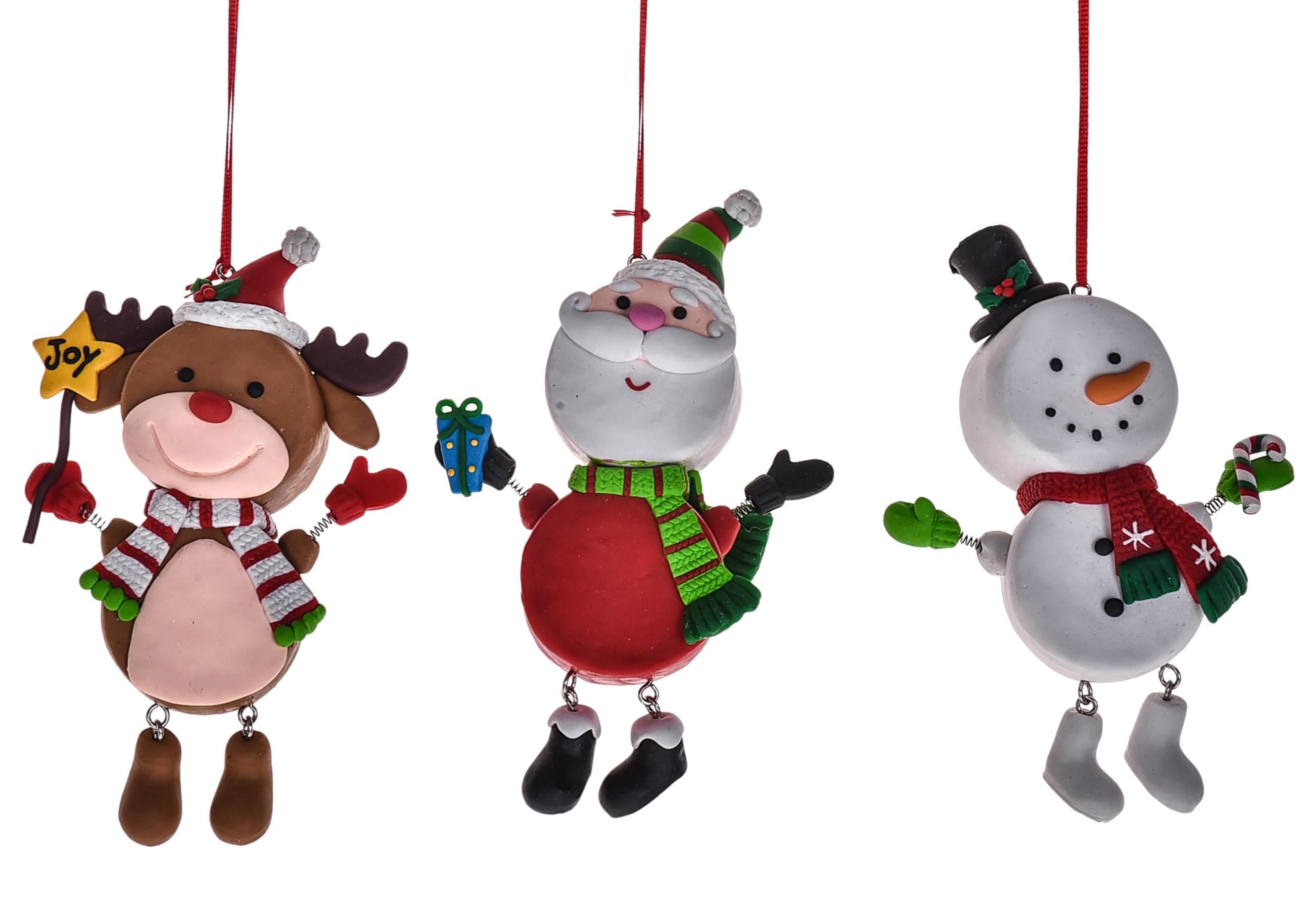 CHRISTMAS ITEMS, HANGING BALLS AND DECORATIONS IN FOAM/PAPER/RESIN, SOG. MARZAPANE 14,5 CM