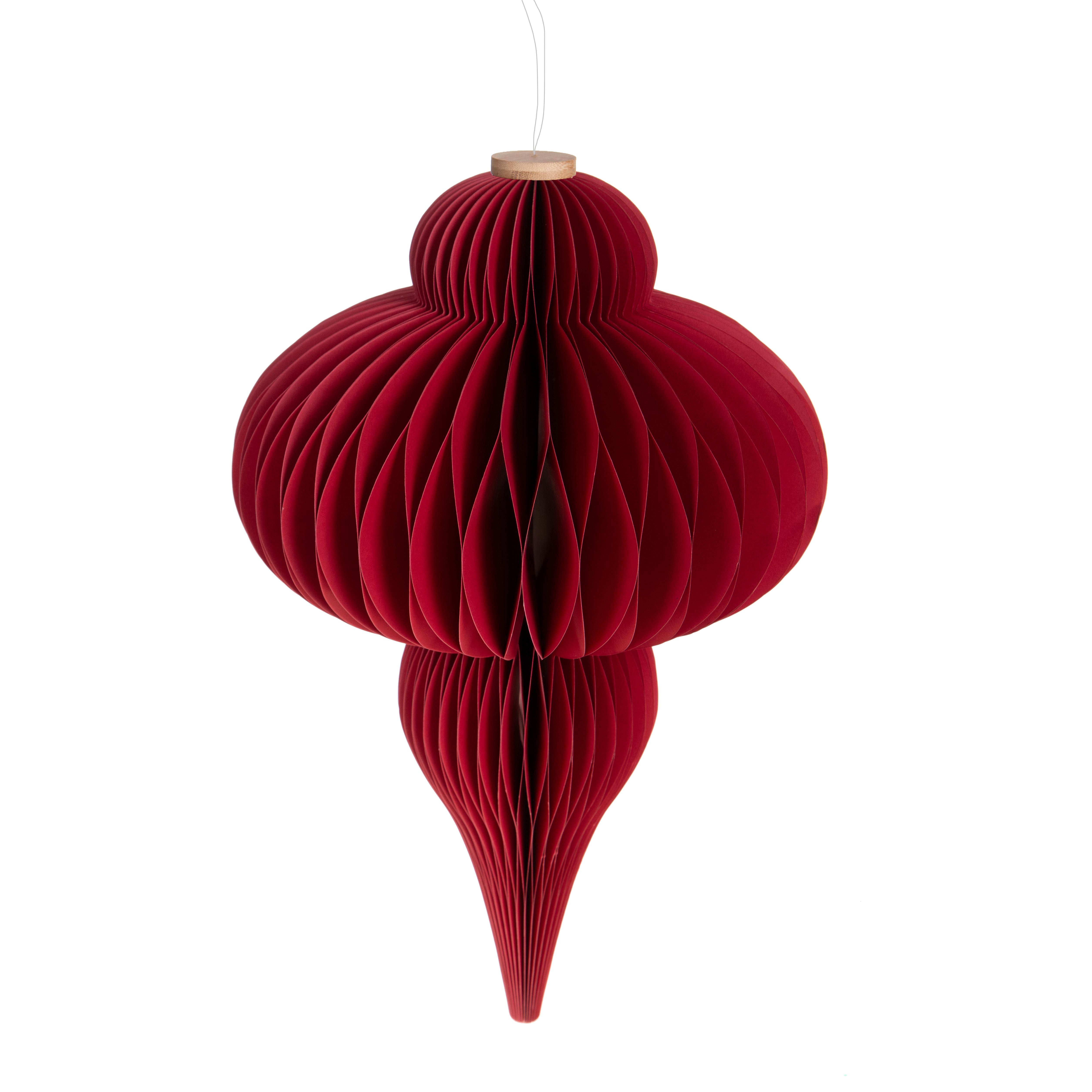 Weihnachtsartikel, Bälle zu hängen und Dekorationen in shaum, FINAL CARTA 87,5 CM