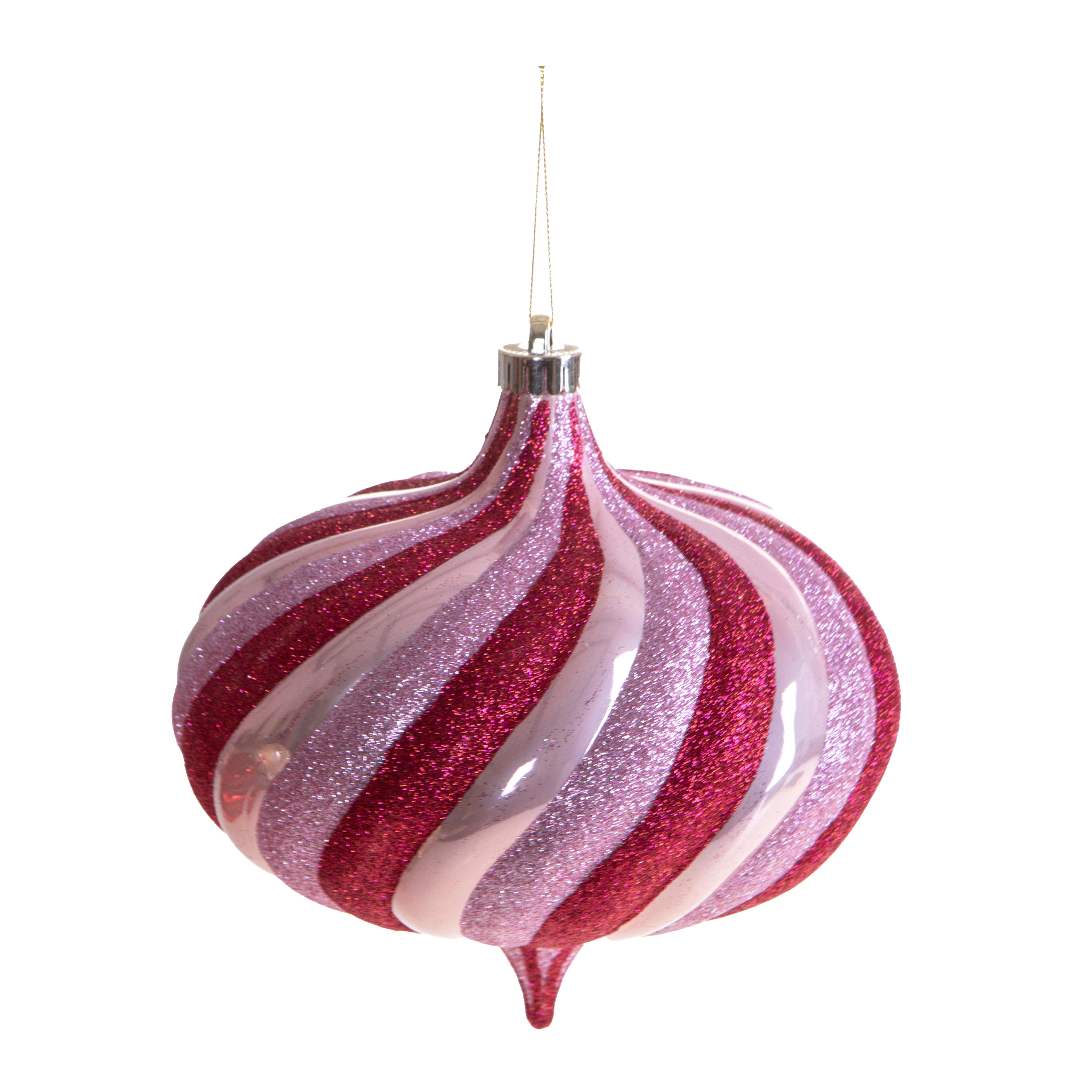 CIPOLLA 20 CM C/GLITTER SPIRALE