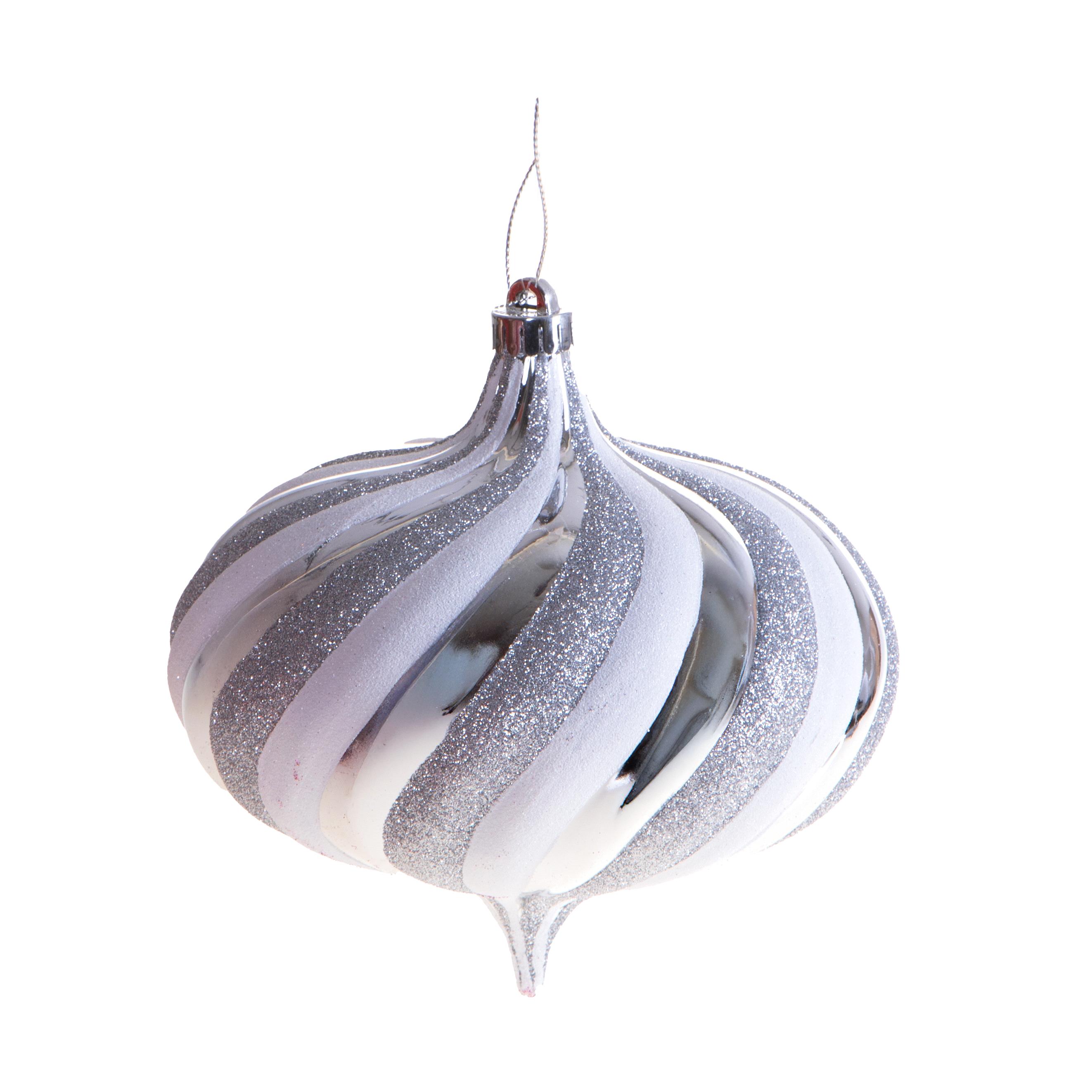 CIPOLLA 20 CM C/GLITTER SPIRALE