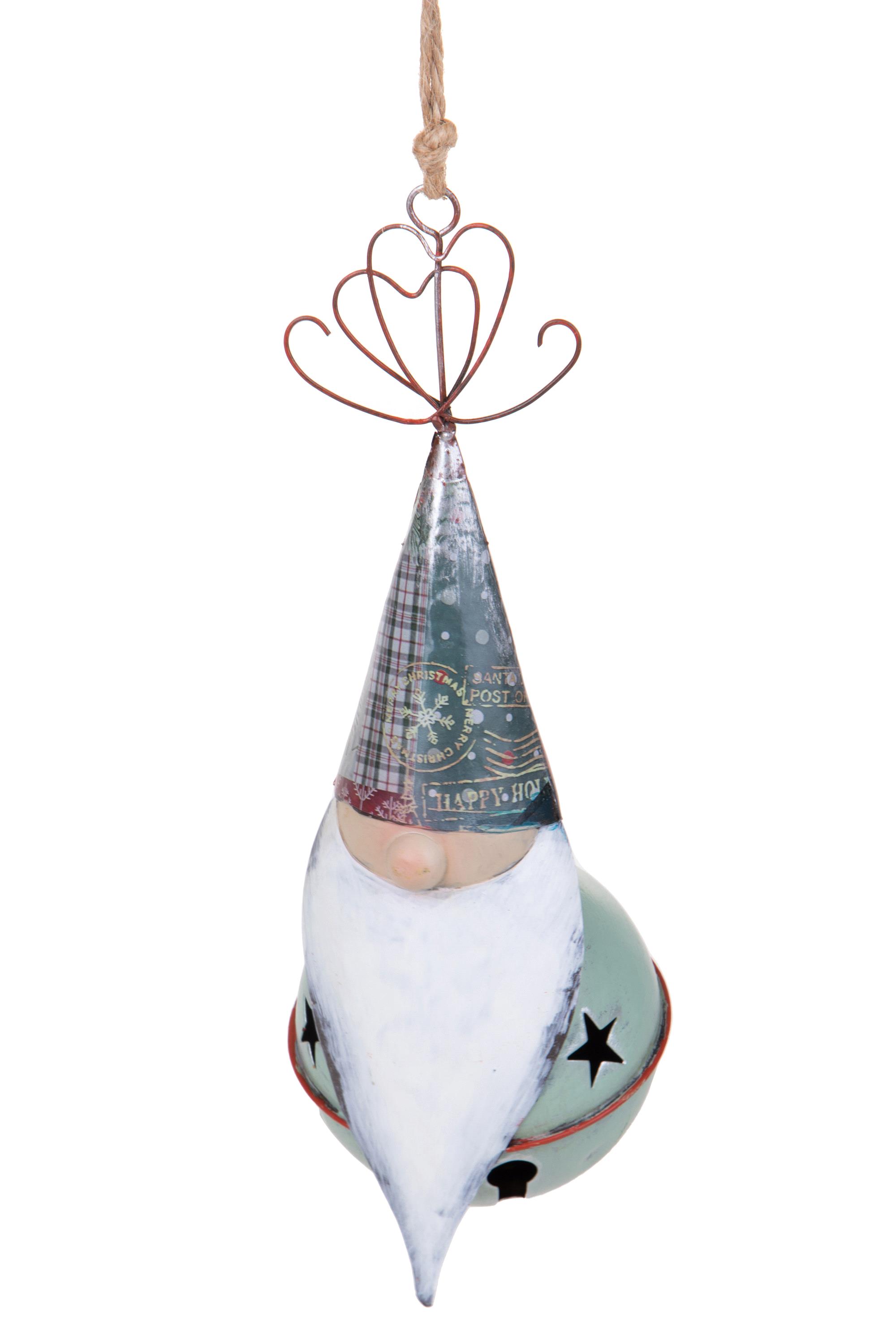 Home decors and accessories,CAMPANA H 41 CM D.11 CM C/BABBO NATALE