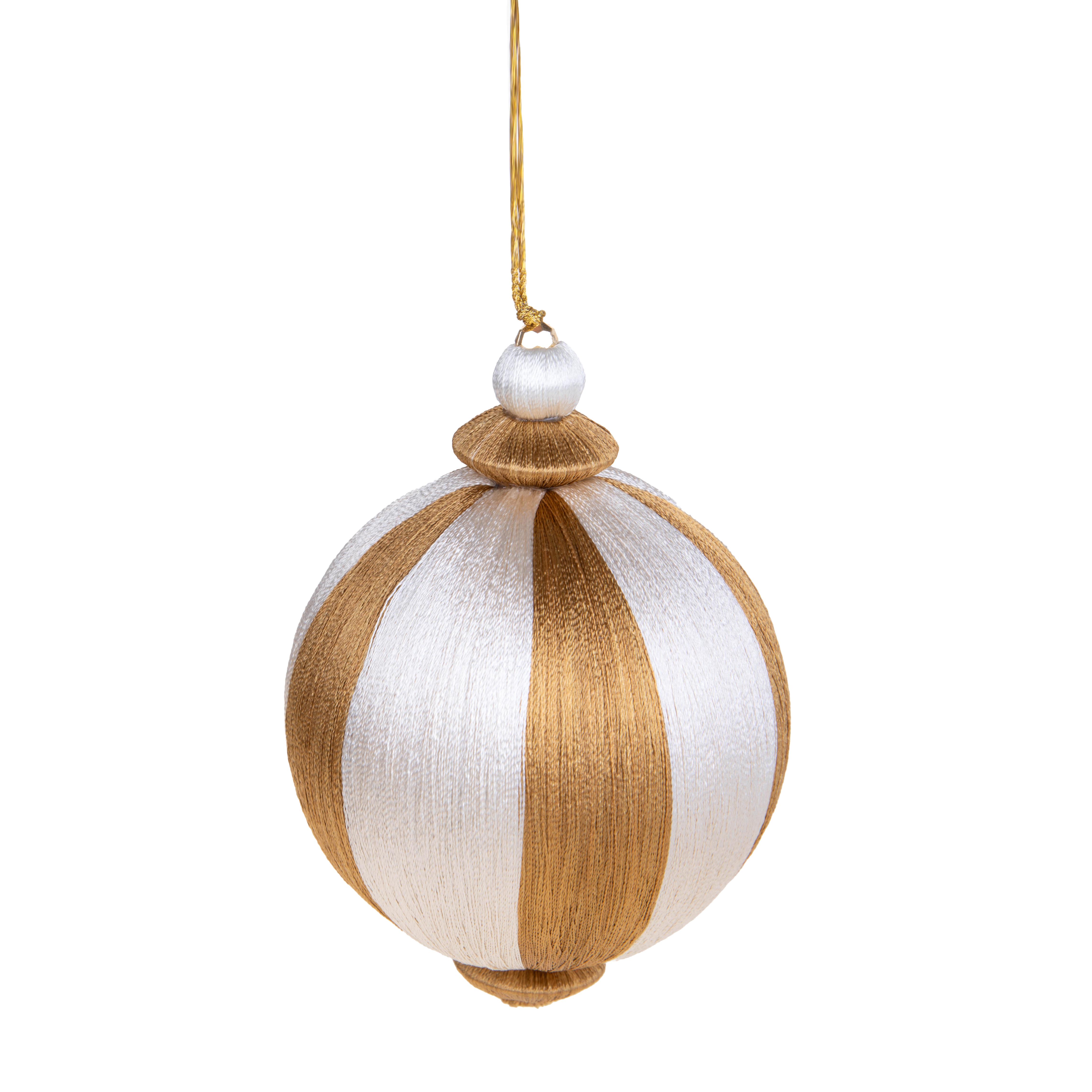 SFERA TESSUTO D.12 CM DAMASCO SPICCHI