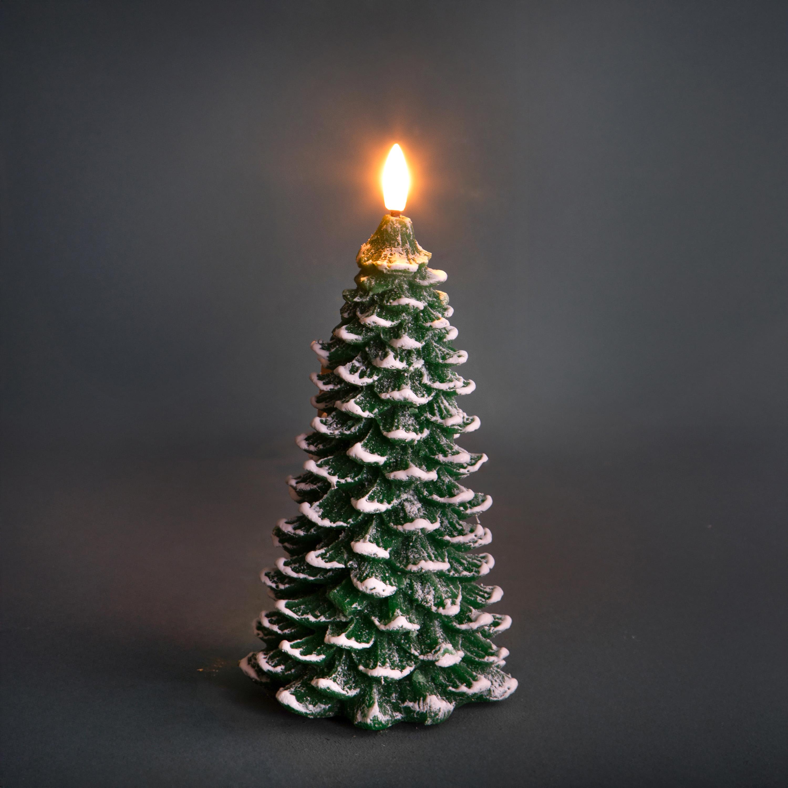 CANDELA 20 CM ALBERO C/LED