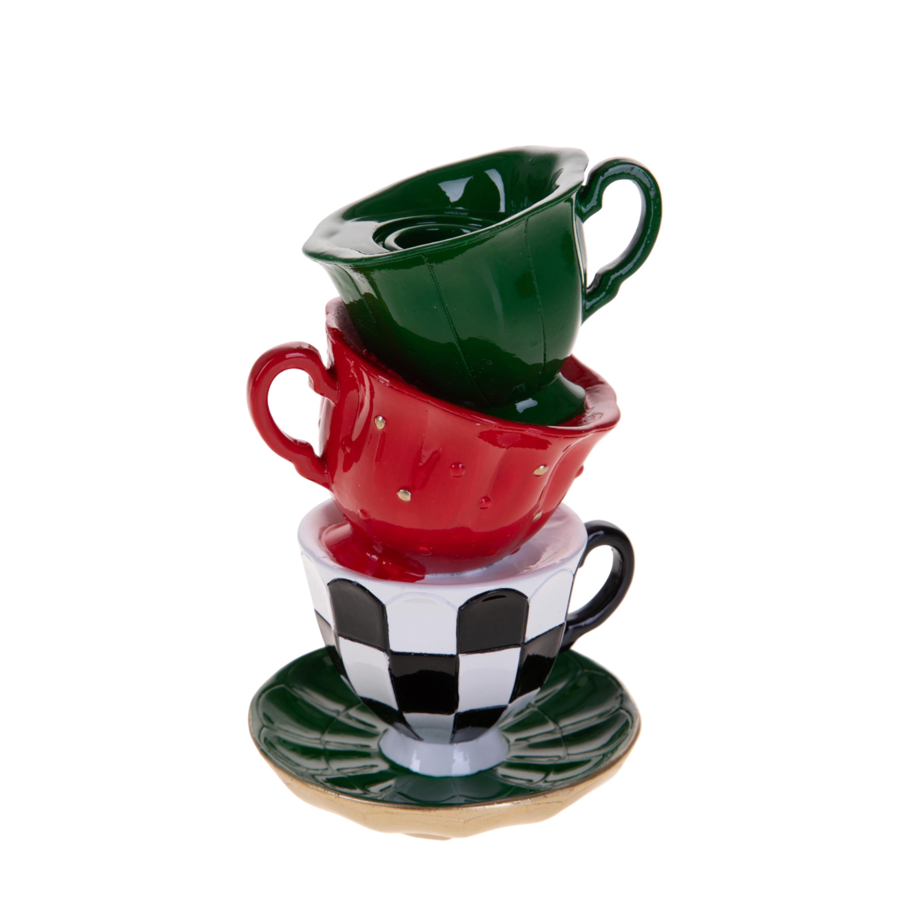 P/CANDELA 10XH.16 CM X1 TAZZE DI ALICE