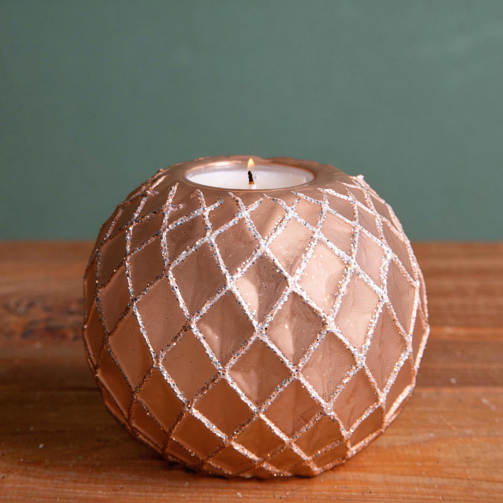 P/TEALIGHT 10 CM C/DECORO