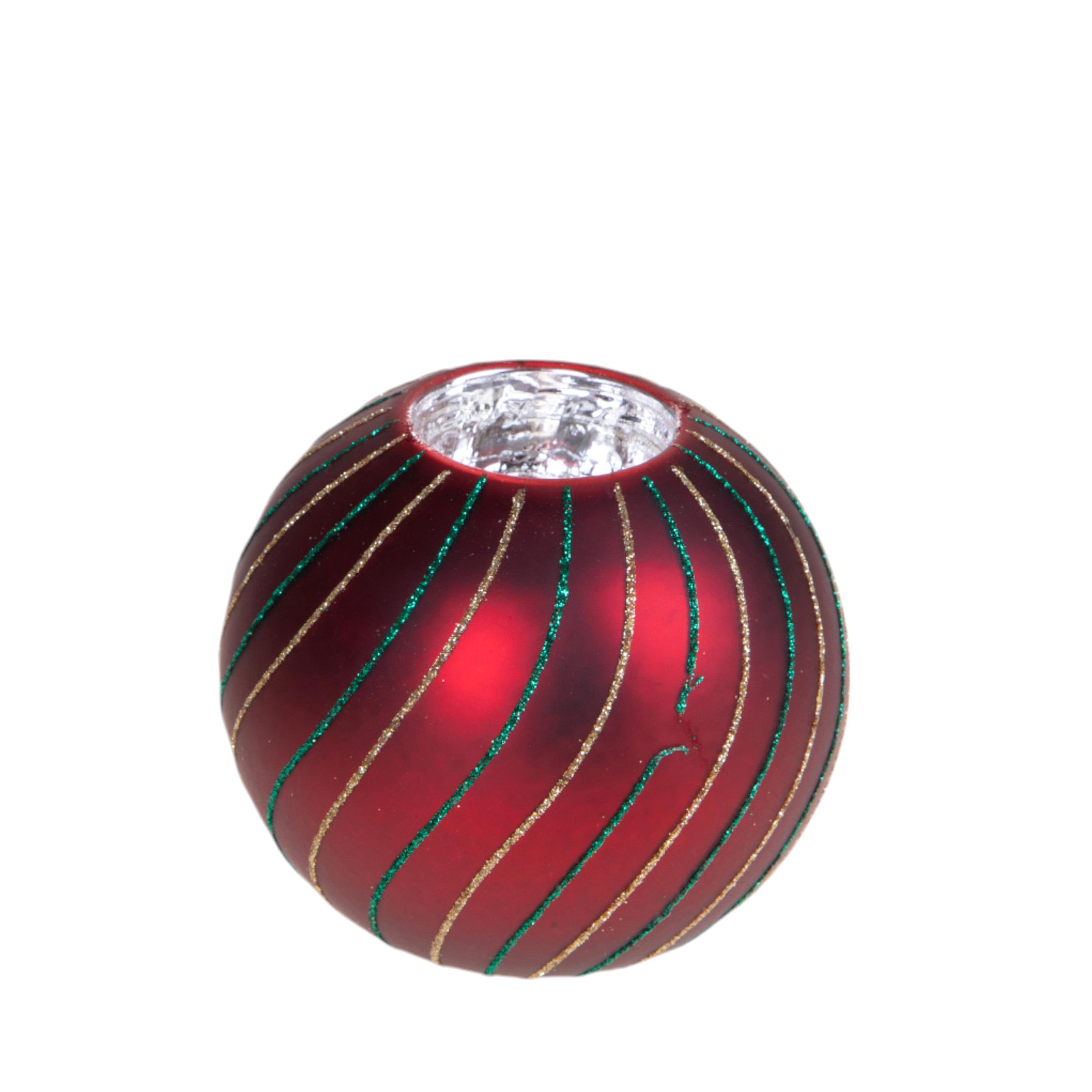 P/CANDELA 8 CM SFERA NATALE