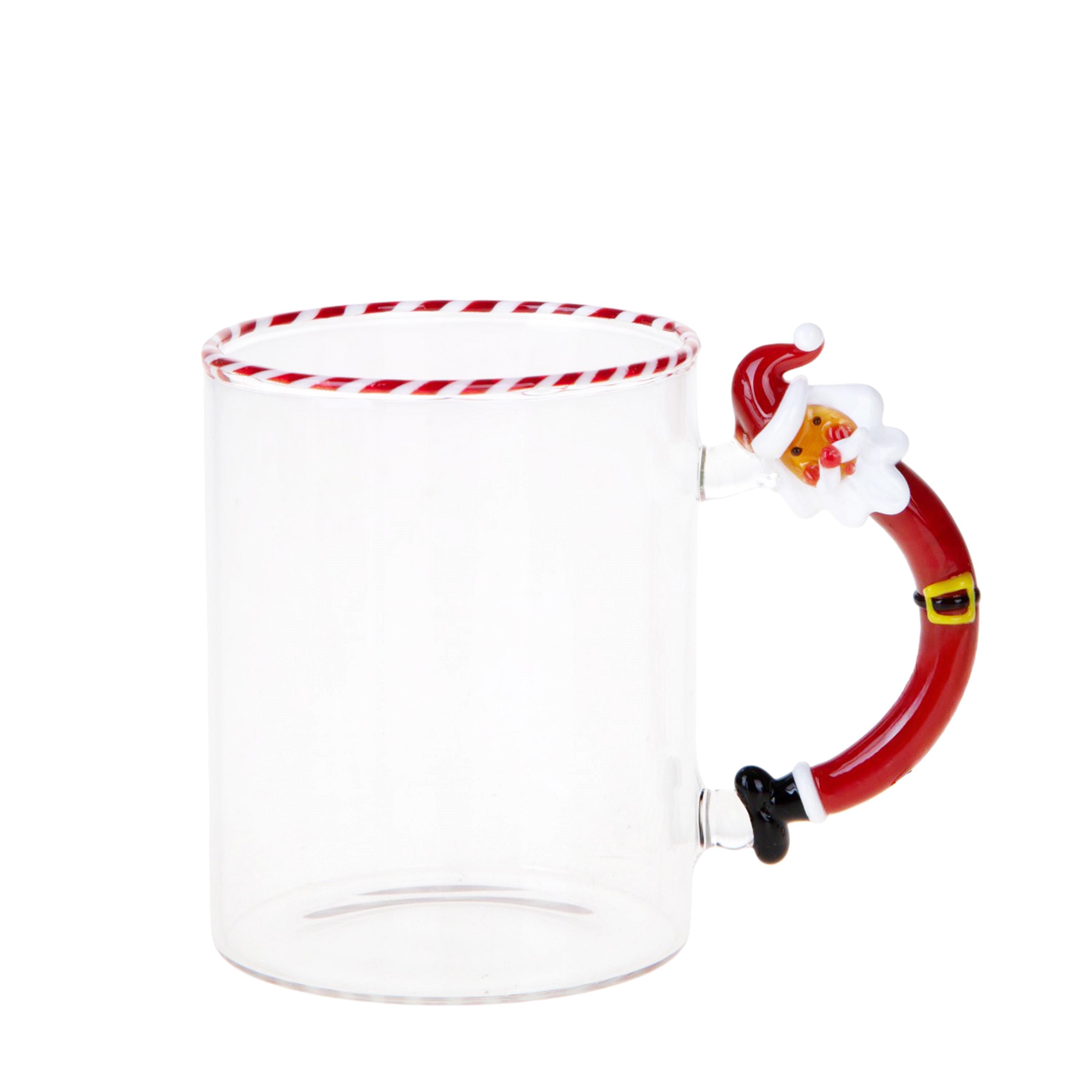 Weihnachtsartikel, Container, Keramik und Glas, TAZZA C/BABBO NATALE 10 CM