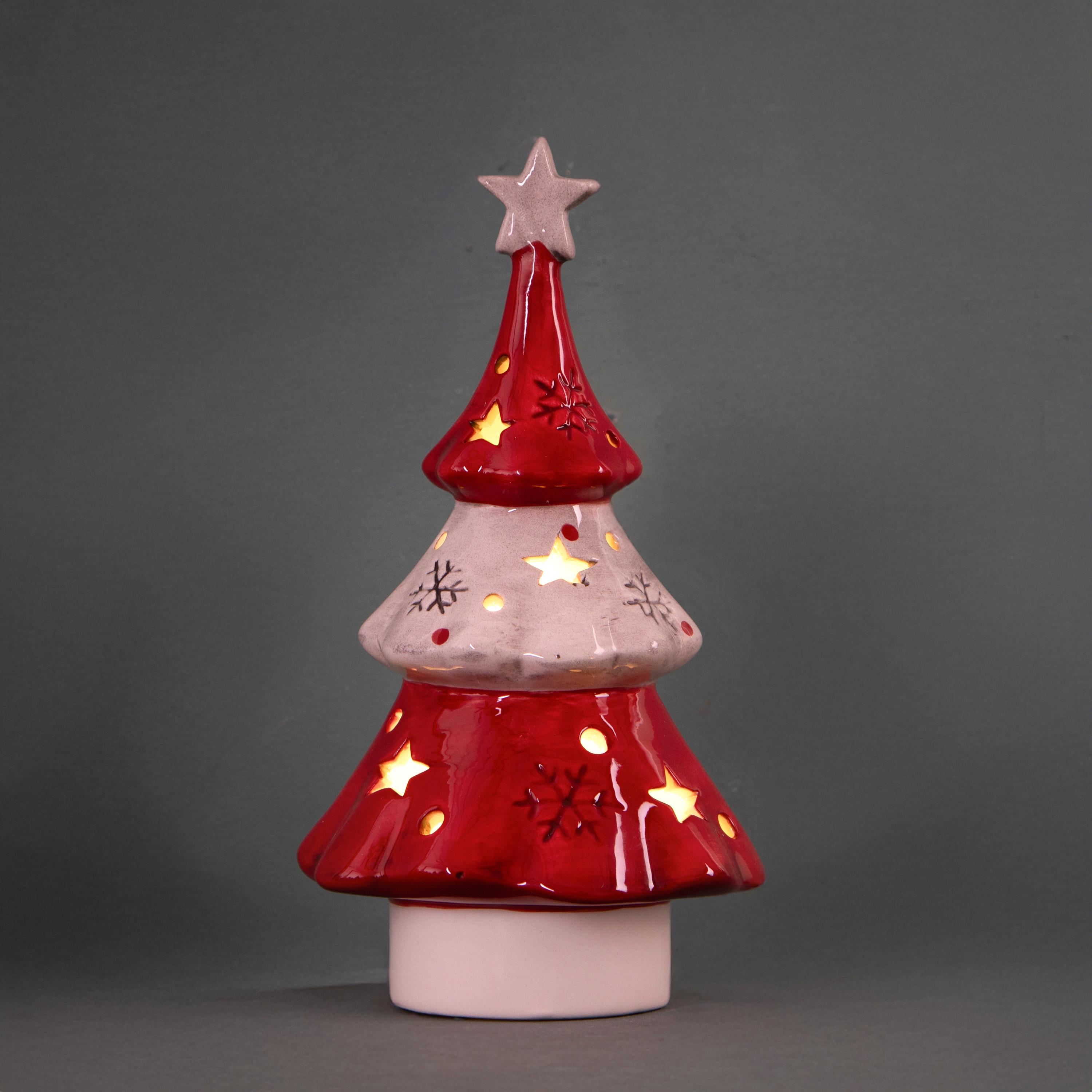 ALBERO 11XH.21 CM C/STELLA E LED